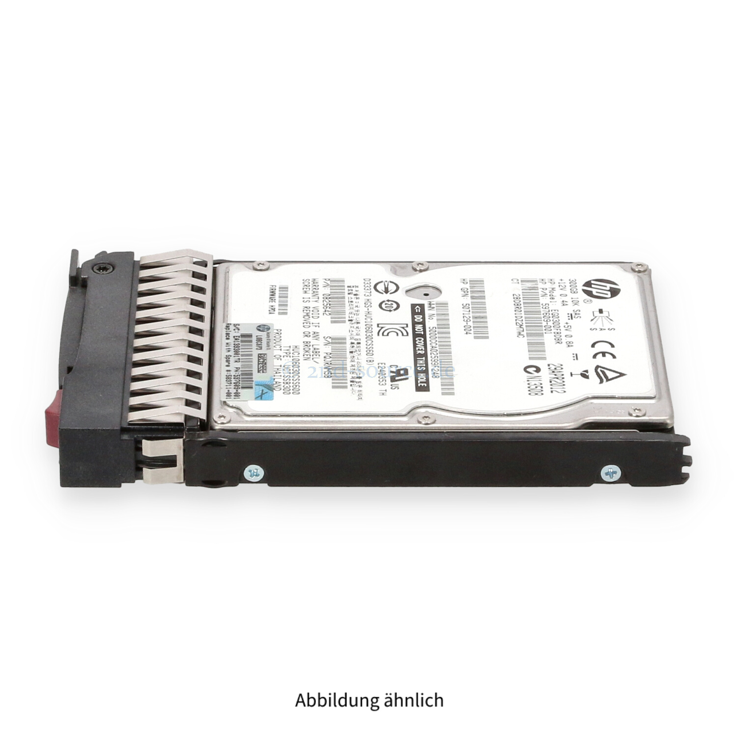 HPE EVA 300GB 10k SAS 6G SFF DP HotPlug HDD P6300 M6625 AP875A 583711-001