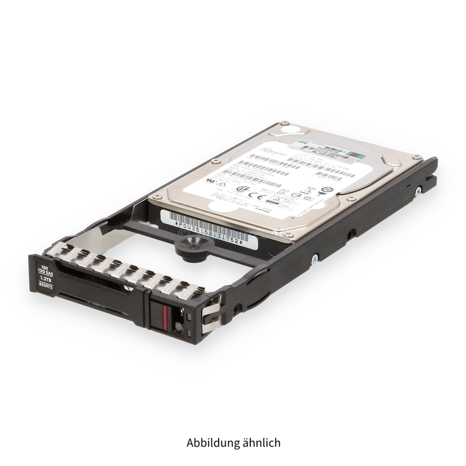 HPE 1.2TB 10k SAS 12G SFF HotPlug HDD StoreVirtual 3200 N9X07A 832972-001