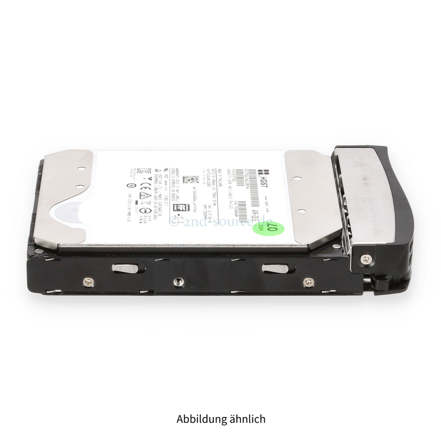 Supermicro 10TB 7.2k SAS 12G LFF HotPlug HDD HDD-A10T-HUH721010AL5200