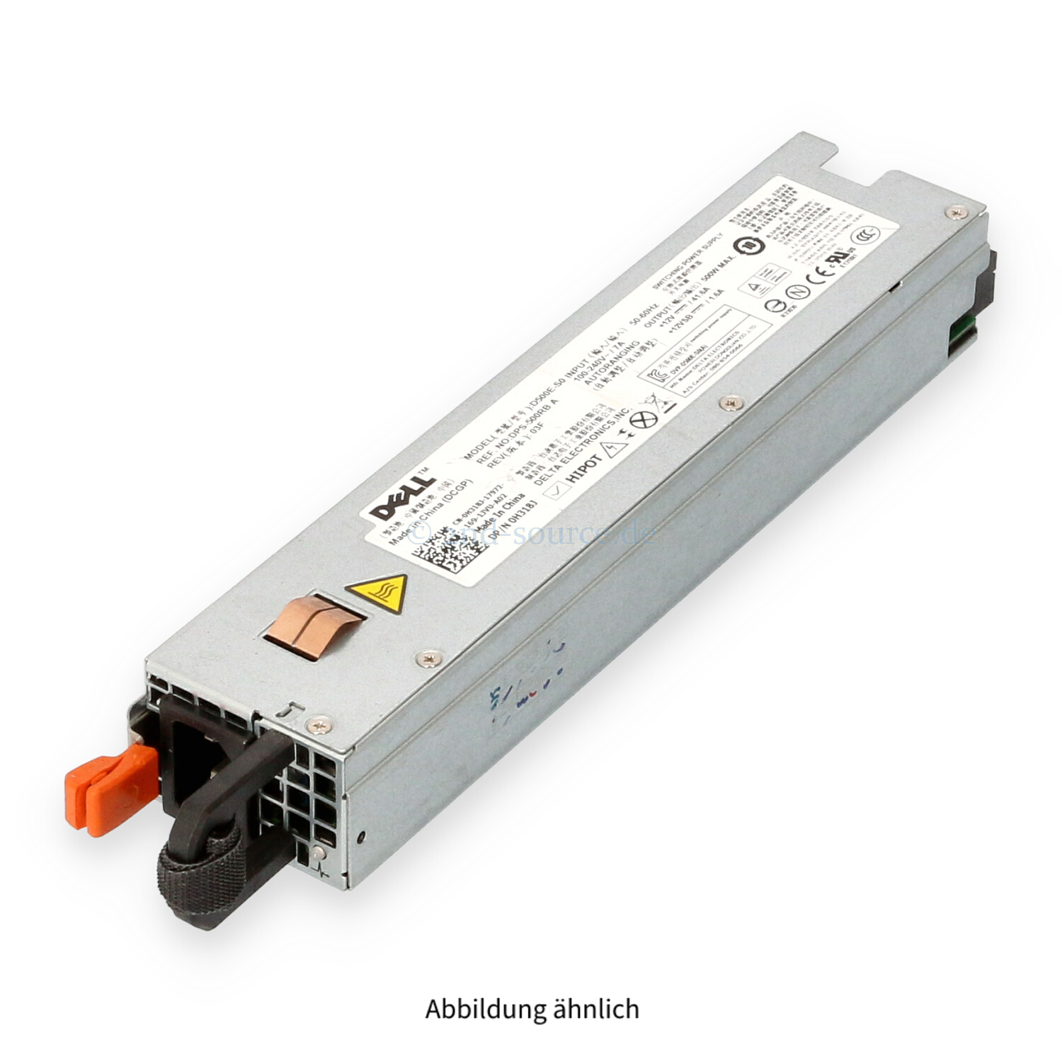 Dell 500W HotPlug Power Supply R410 R415 H318J 0H318J
