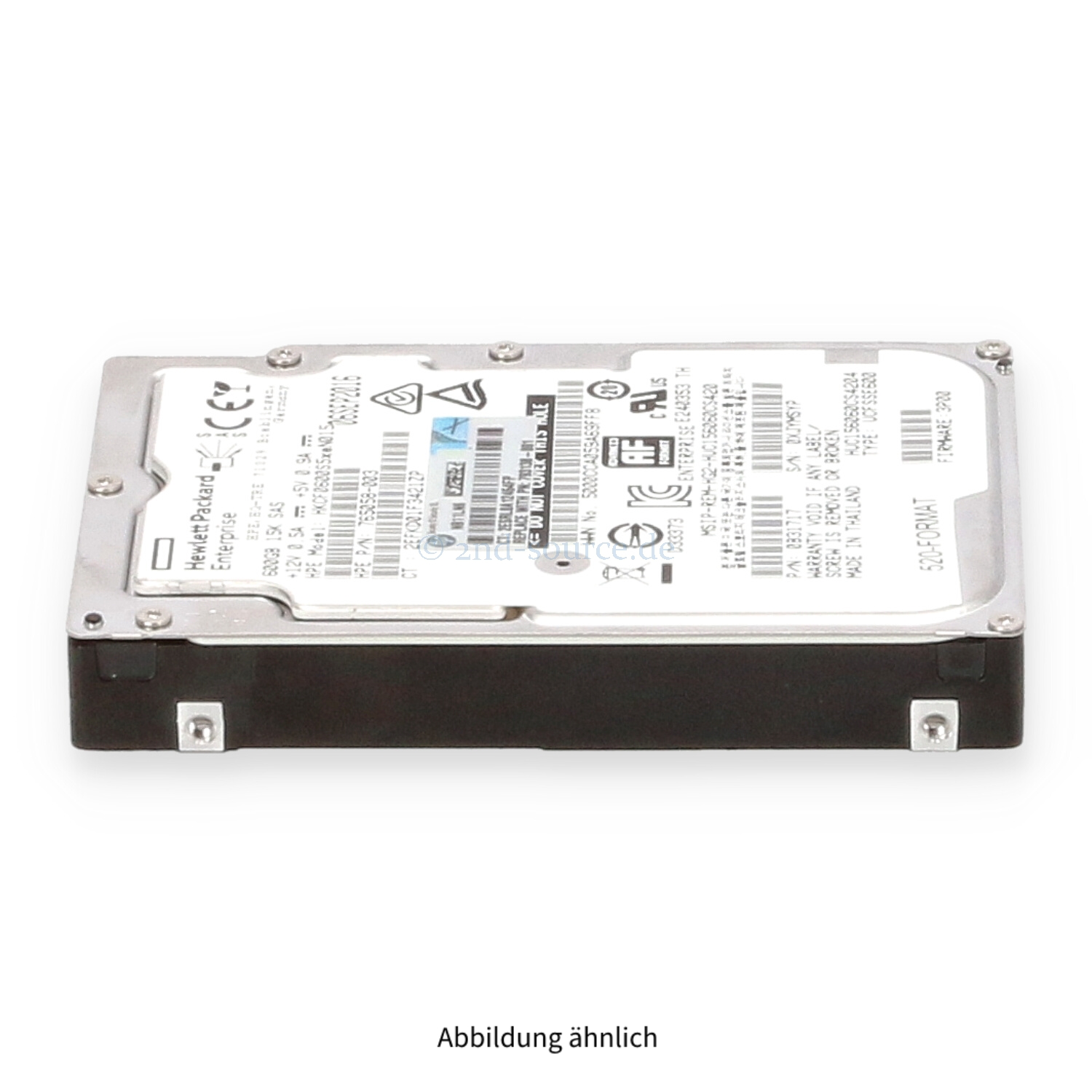 HPE 600GB 15k SAS 12G SFF HDD 793138-001 HUC156060CS4204