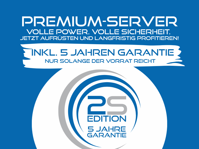 2nd Source Magazin - Premium Server inkl. 5 Jahre Garantie 2nd Source Magazin - Premium Server inkl. 5 Jahre Garantie