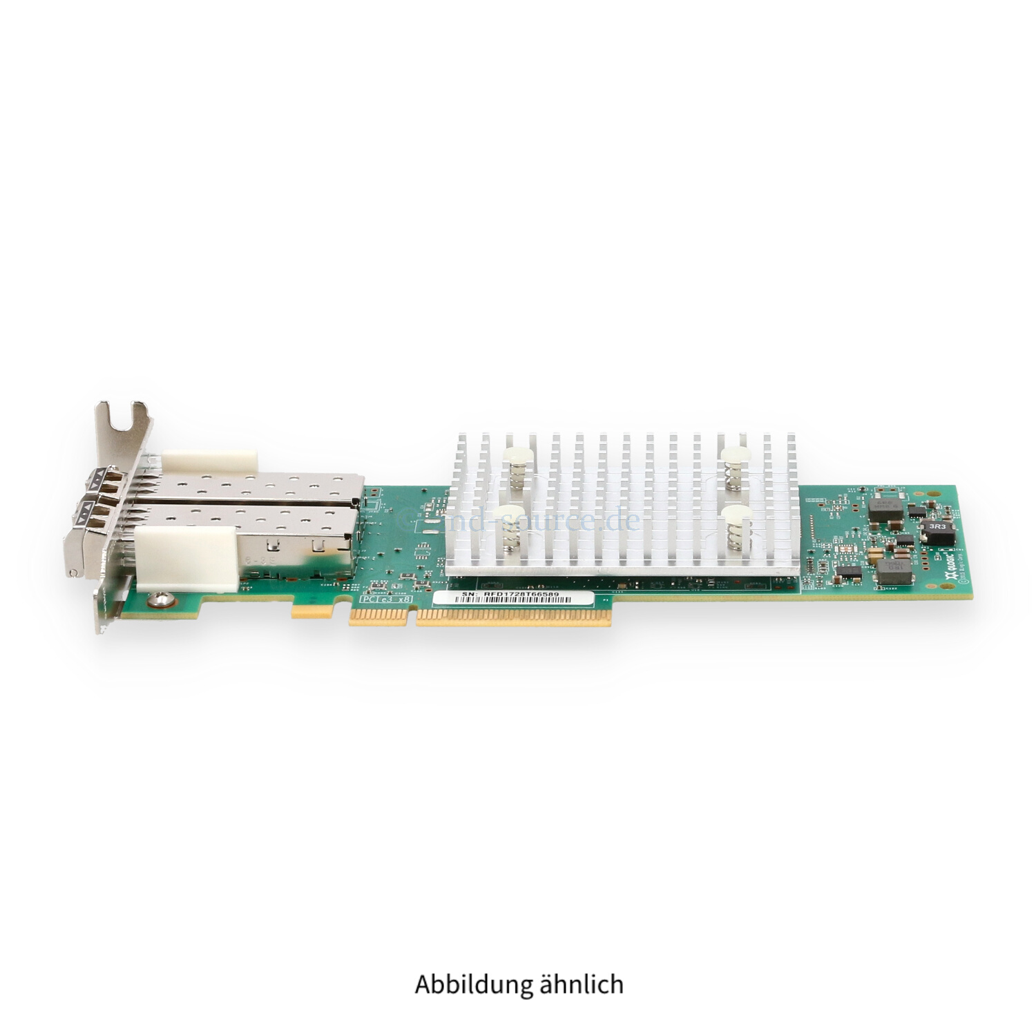 Fujitsu QLogic QLE2692 2x 16GB SFP+ Fibre Channel PCIe HBA Low Profile S26361-F5580-L502