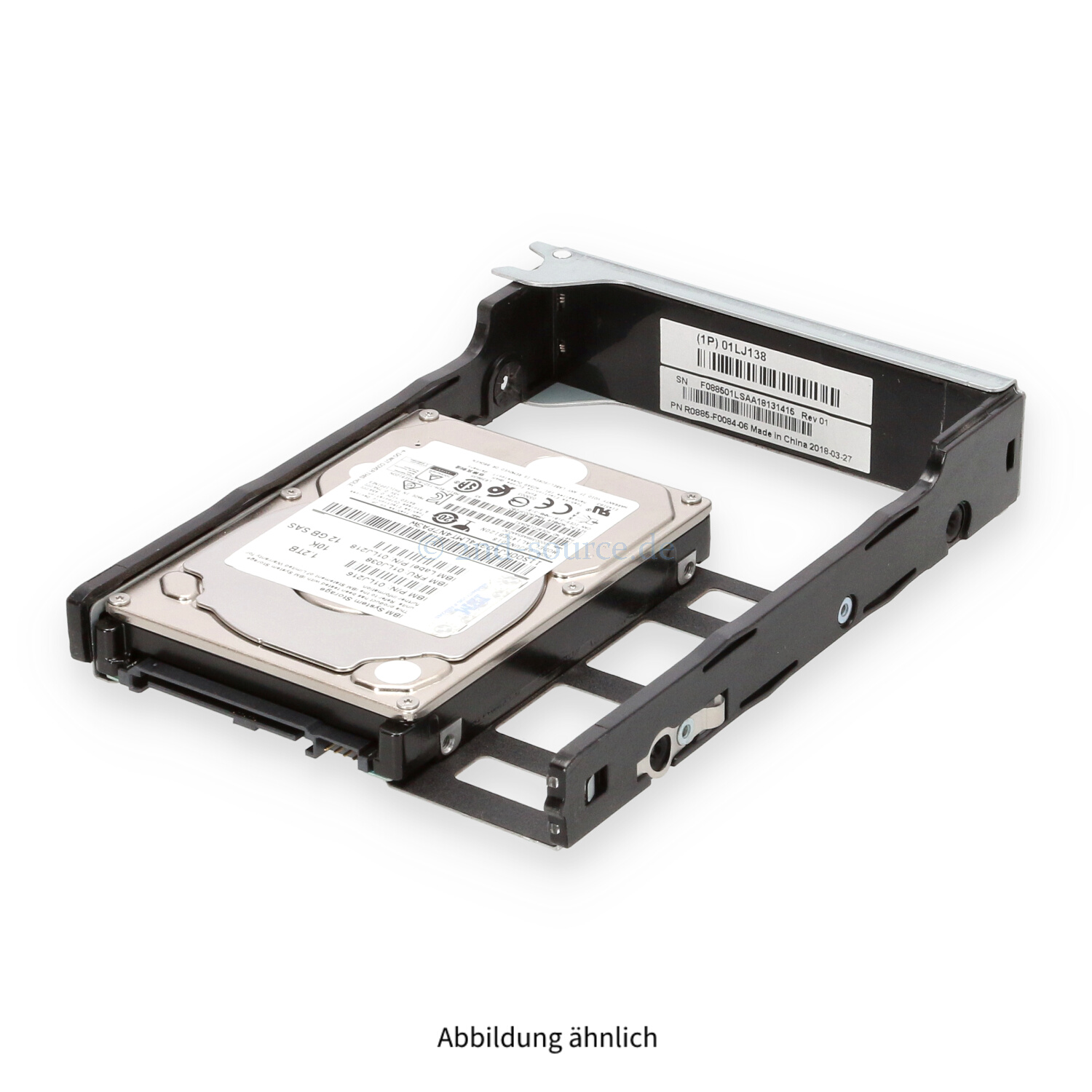 IBM 1.2TB 10k SAS 12G LFF HotPlug HDD 01LJ038