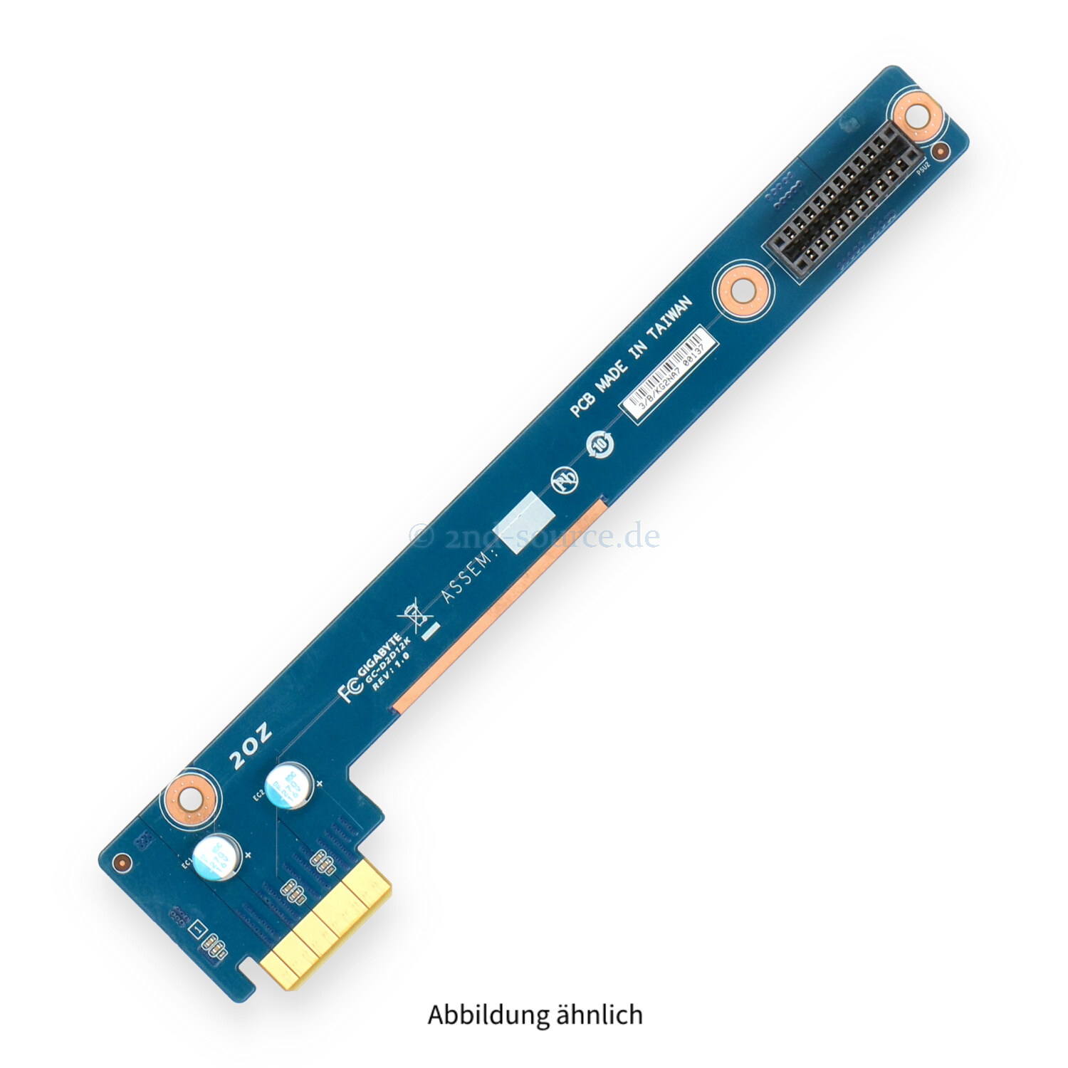 Gigabyte Riser Card G291-281 GC-D2D12K 3/B/KG2NA7