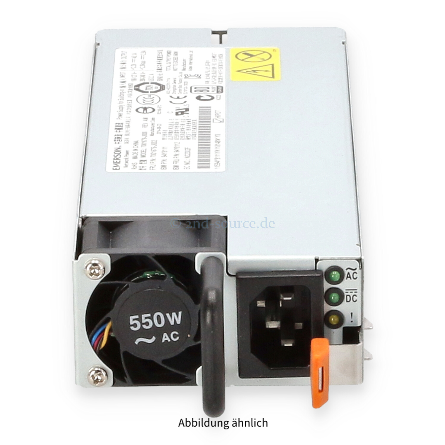 IBM / Lenovo 550W HotPlug Power Supply x3550 x3650 M4 94Y8112 94Y8111