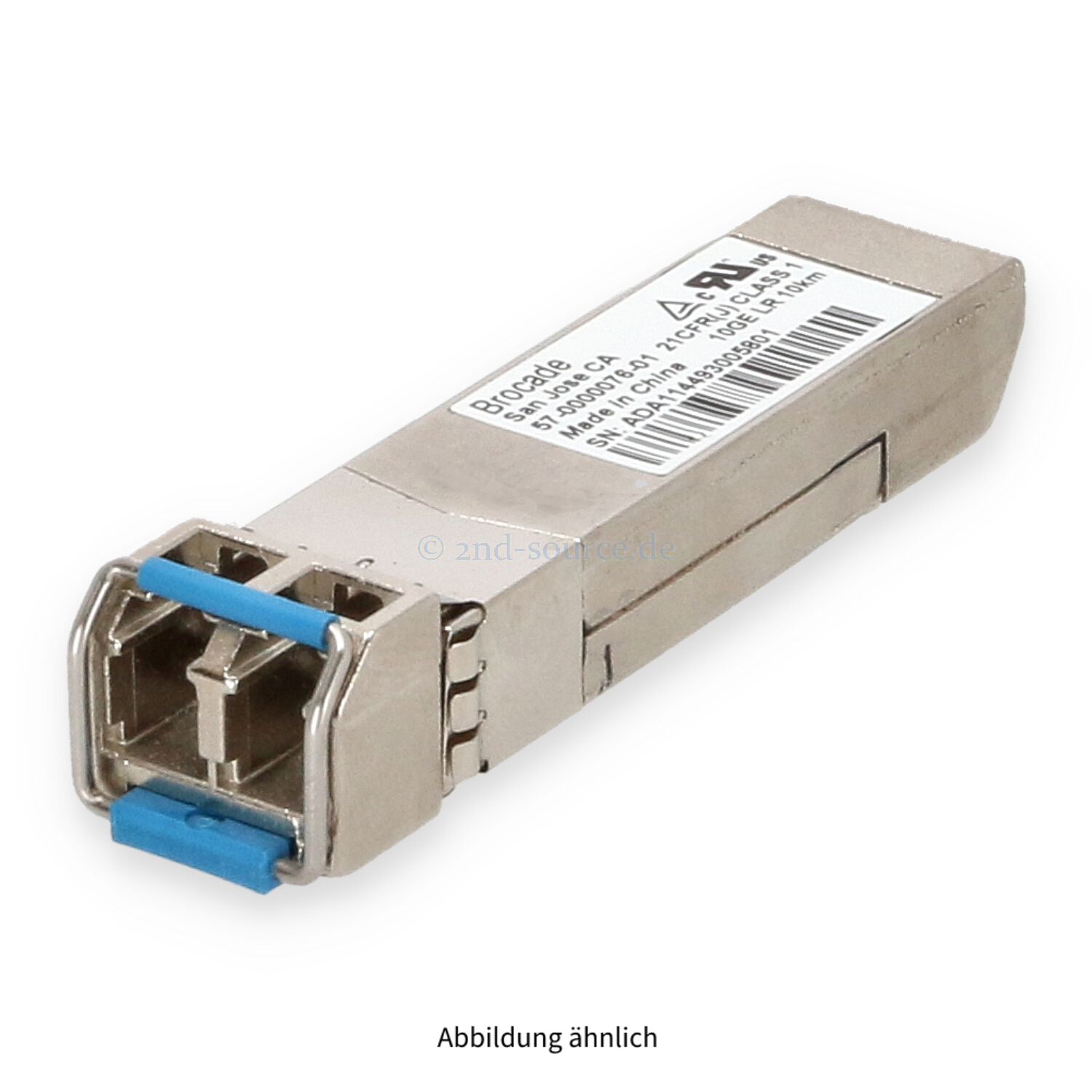 Brocade 10GbE Longwave SFP+ Transceiver Module 57-0000076-01