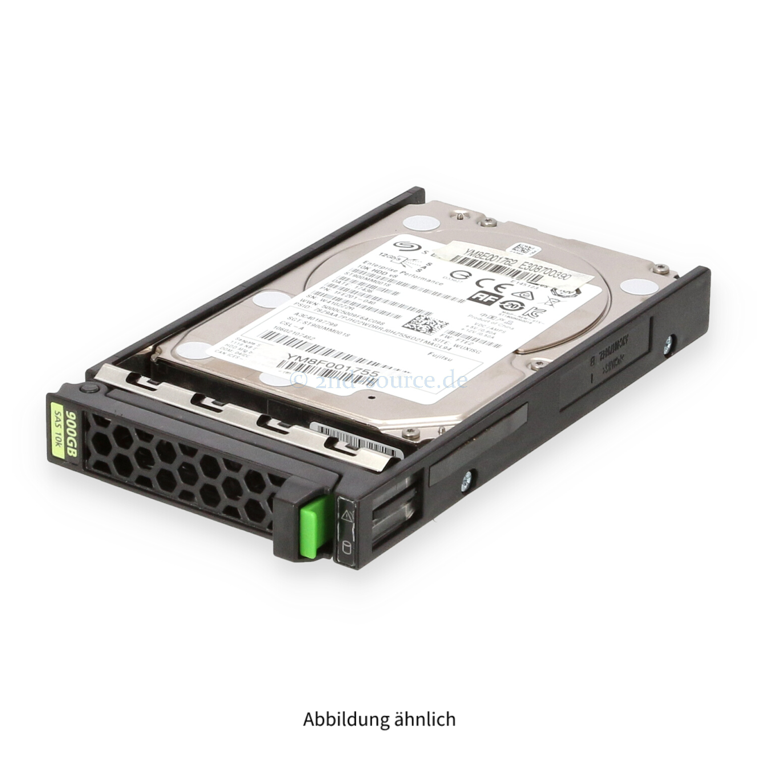 Fujitsu 900GB 10K SAS 12G SFF HotPlug HDD S26361-F5543-L190 A3C40197799 38042855