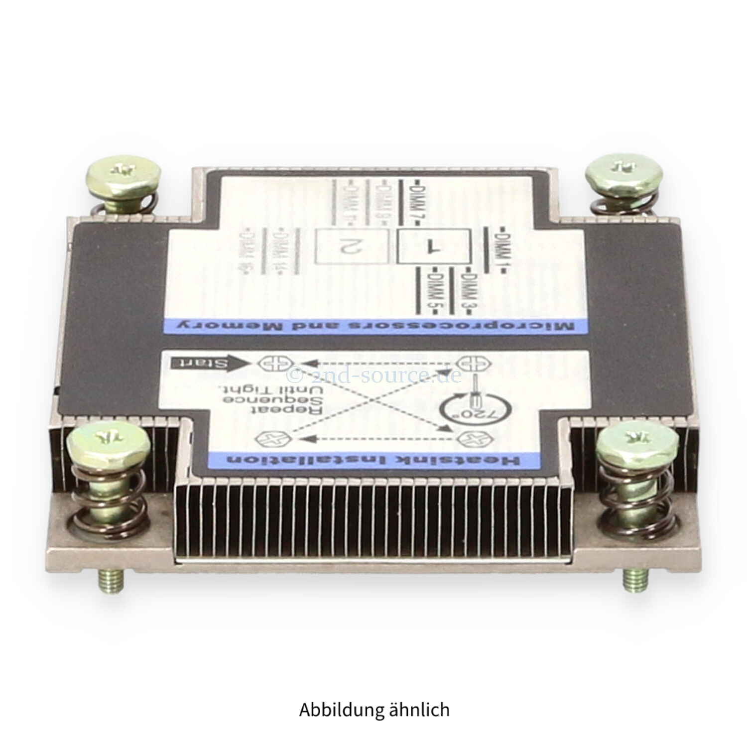 IBM Heatsink BladeCenter HS23 68Y8695 90Y2764 IBM Heatsink BladeCenter HS23 68Y8695 90Y2764