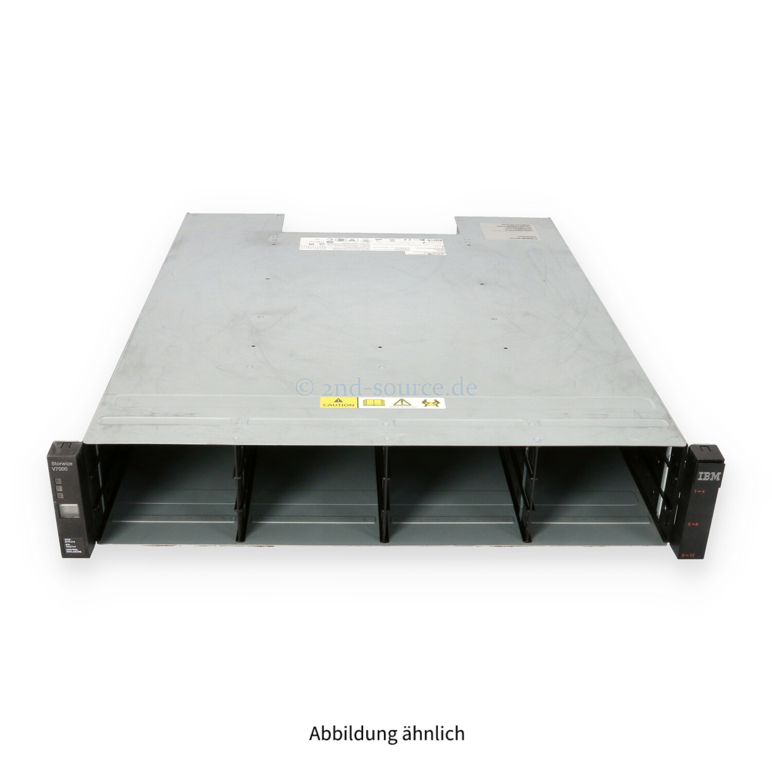 IBM Storewize V7000 Control Enclosure Chassis 2076-312 85Y5896 IBM Storewize V7000 Control Enclosure Chassis 2076-312 85Y5896