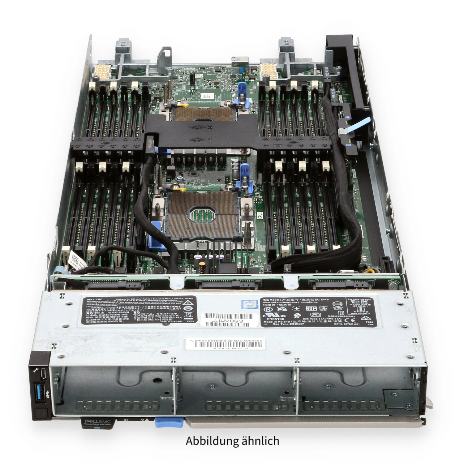 Dell PowerEdge MX740c CTO Chassis X8VC8 0X8VC8 0Y7XY 00Y7XY
