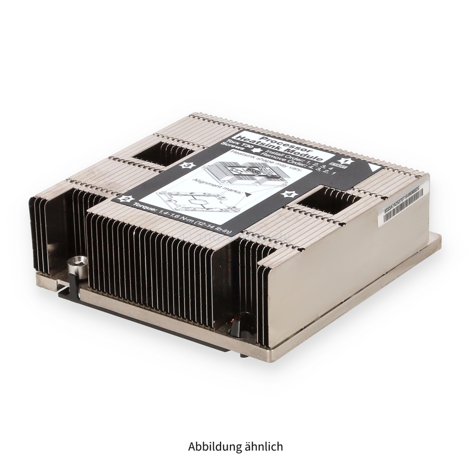 Lenovo Rear Heatsink CPU 1 SN550 00YE561 SH47A09783 Lenovo Rear Heatsink CPU 1 SN550 00YE561 SH47A09783