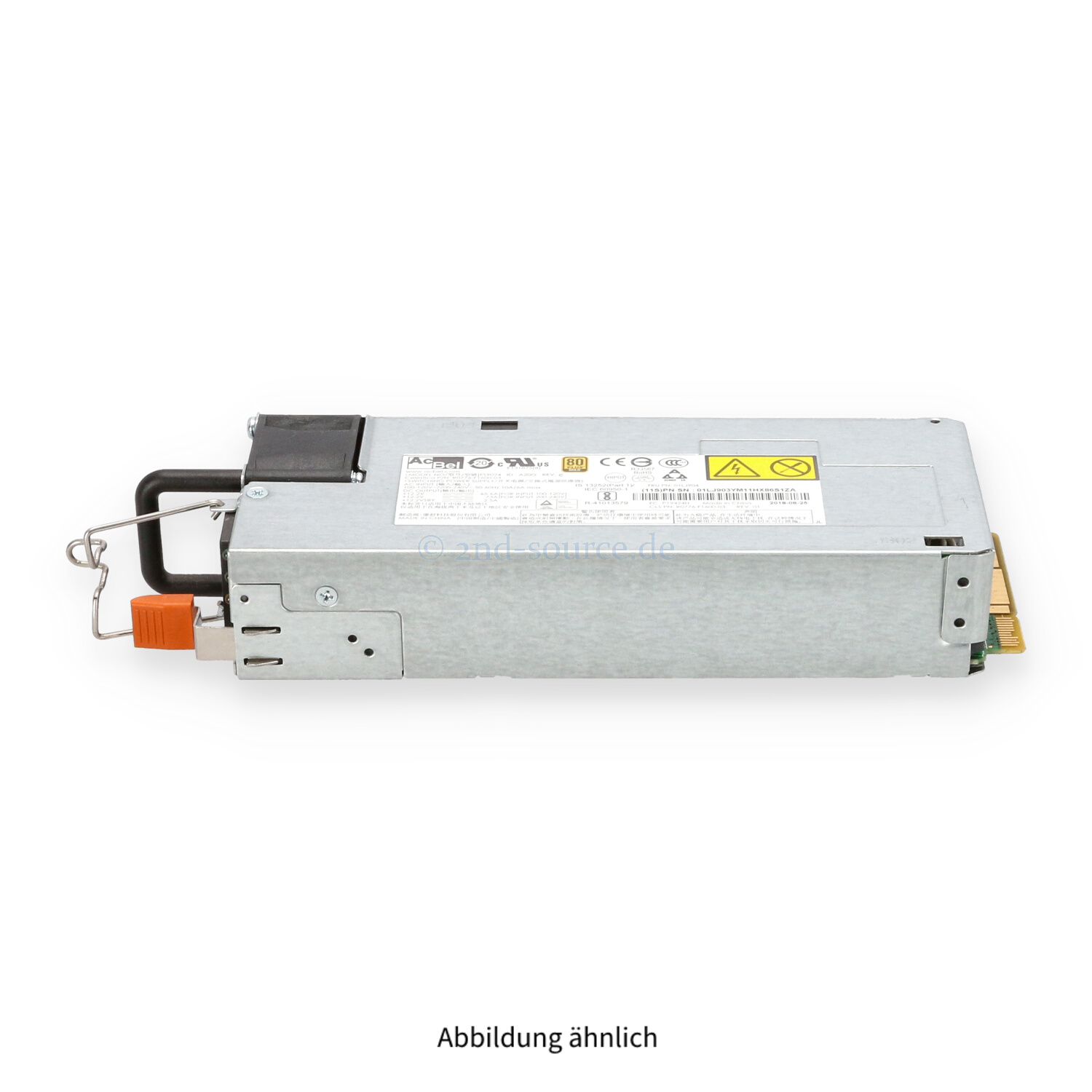 IBM 875W 80 Plus Gold HotPlug Power Supply 01EJ377 01LJ904 01LJ903