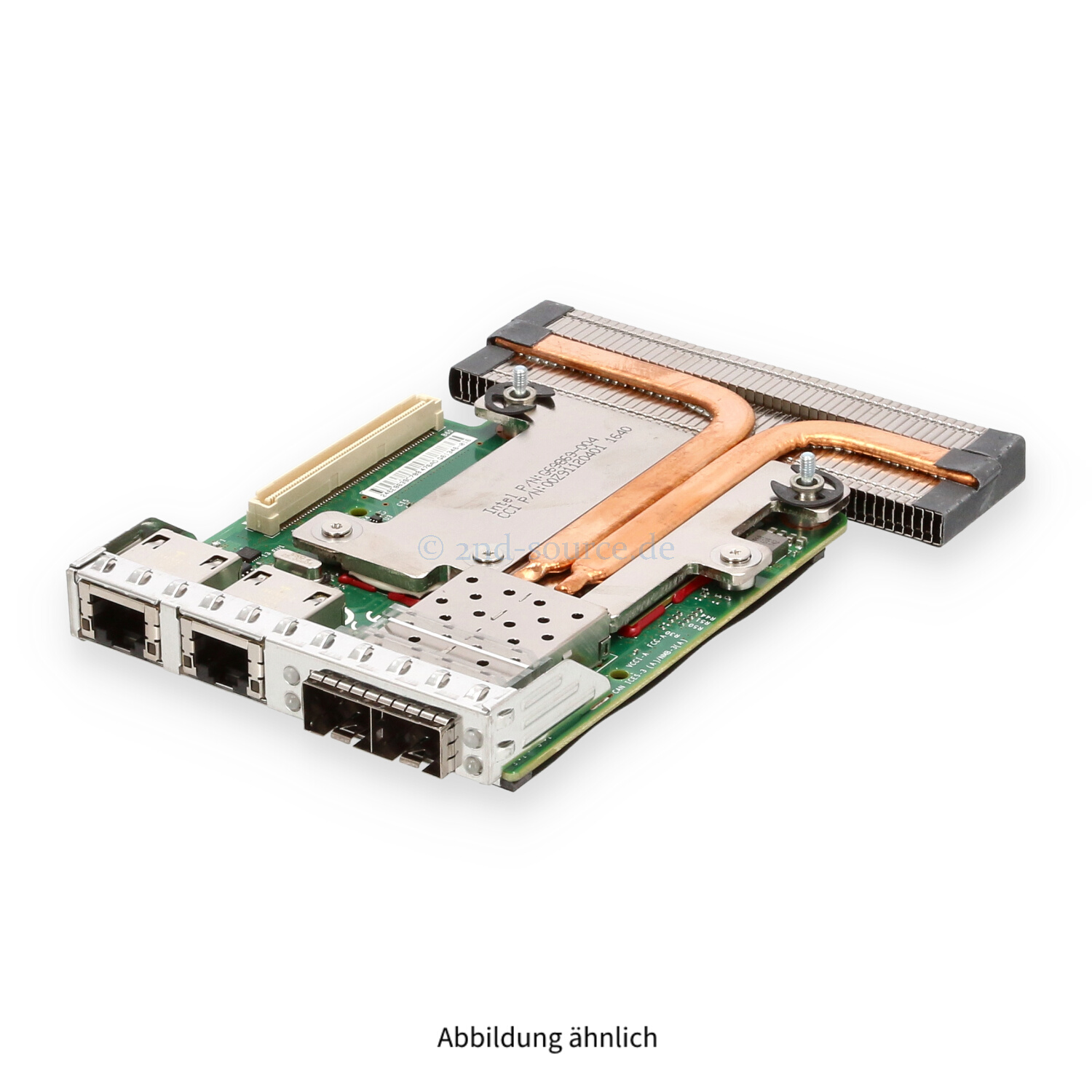 Dell Intel X520 I350 2x SFP+ 10GbE 2x RJ-45 1GbE Network Daughter Card C63DV 0C63DV Dell Intel X520 I350 2x SFP+ 10GbE 2x RJ-45 1GbE Network Daughter Card C63DV 0C63DV