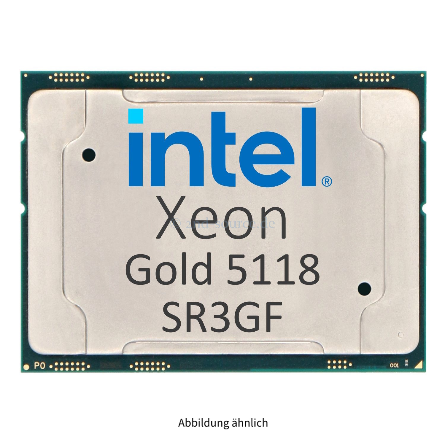 Intel Xeon Gold 5118 2.30GHz 16.5MB 12-Core CPU 105W SR3GF CD8067303536100