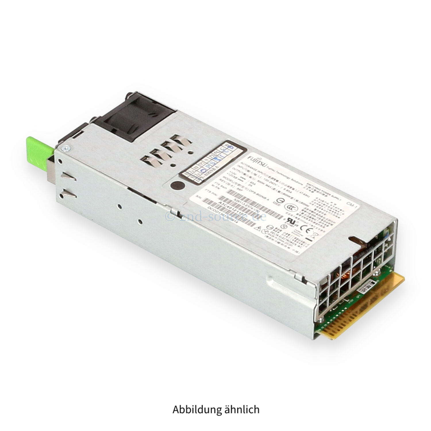 Fujitsu 800W HotPlug Power Supply TX300 RX350 S7 S26113-F574-L10 S26113-E574-V50 A3C40121107