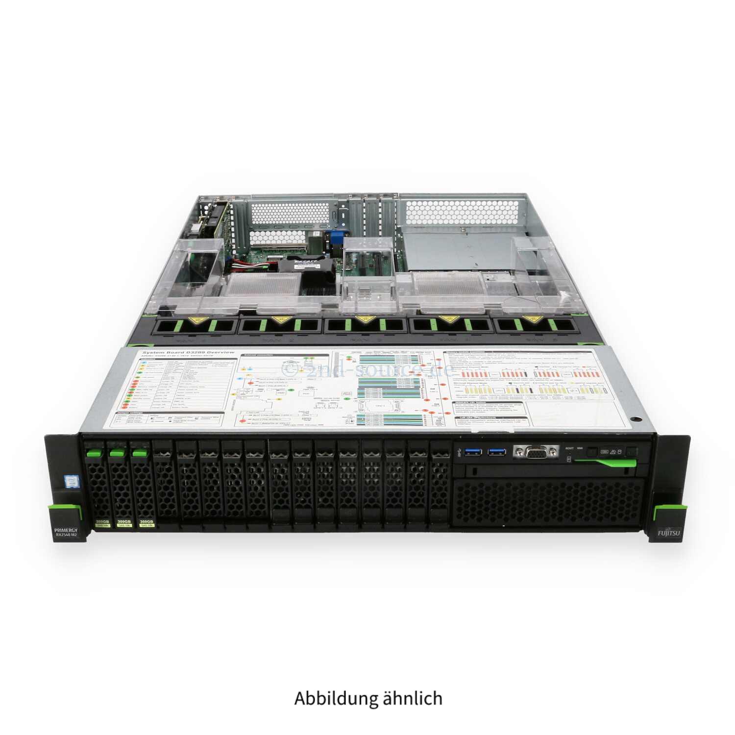 Fujitsu RX2540 M2 8xSFF 2P E5-2697 v4 2.30GHz 18C 256GB EP420i 3x 300GB 10k SAS 12G X540-T2 2x 800W Fujitsu RX2540 M2 8xSFF 2P E5-2697 v4 2.30GHz 18C 256GB EP420i 3x 300GB 10k SAS 12G X540-T2 2x 800W