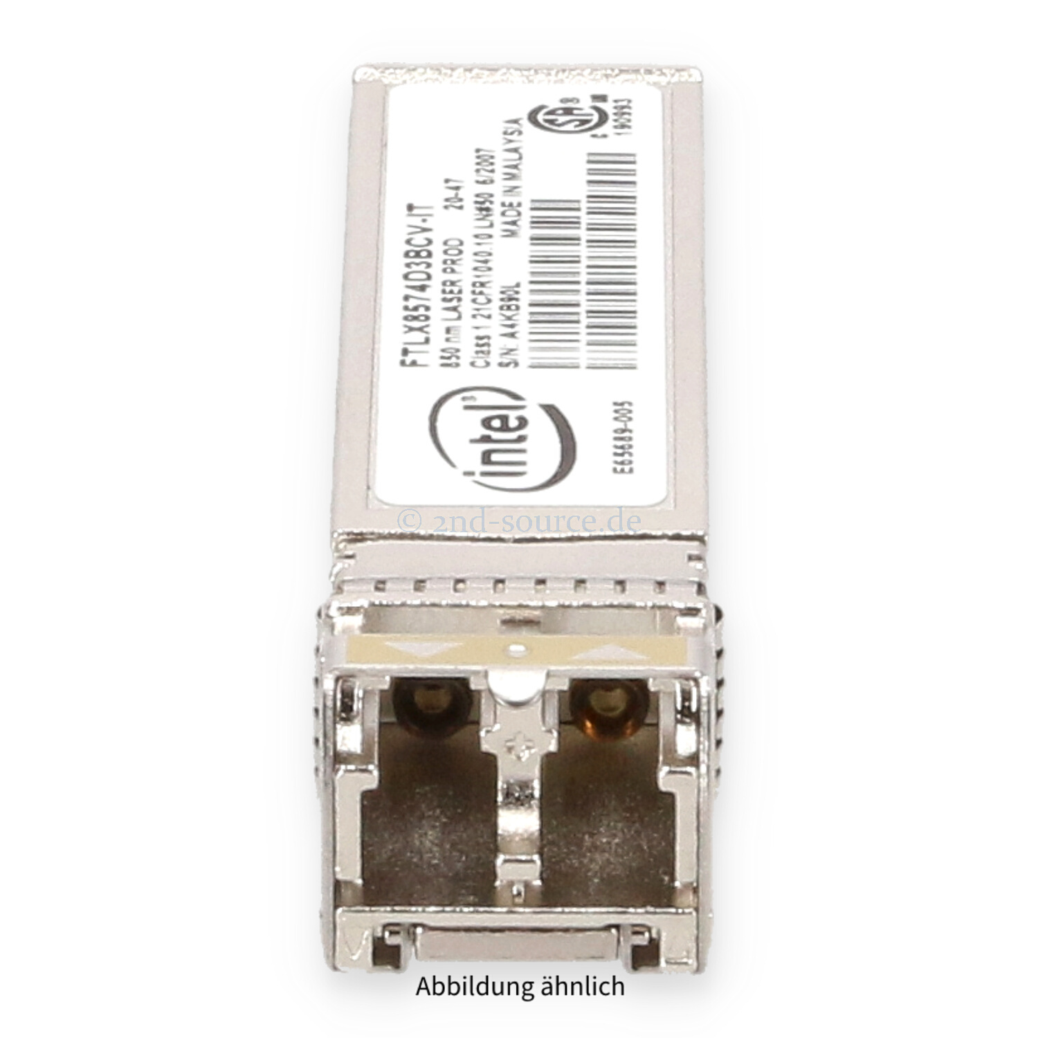 Dell 10GBase-SR SFP+ 850nm Short Wave Ethernet Transceiver Module XYD50 0XYD50 Dell 10GBase-SR SFP+ 850nm Short Wave Ethernet Transceiver Module XYD50 0XYD50