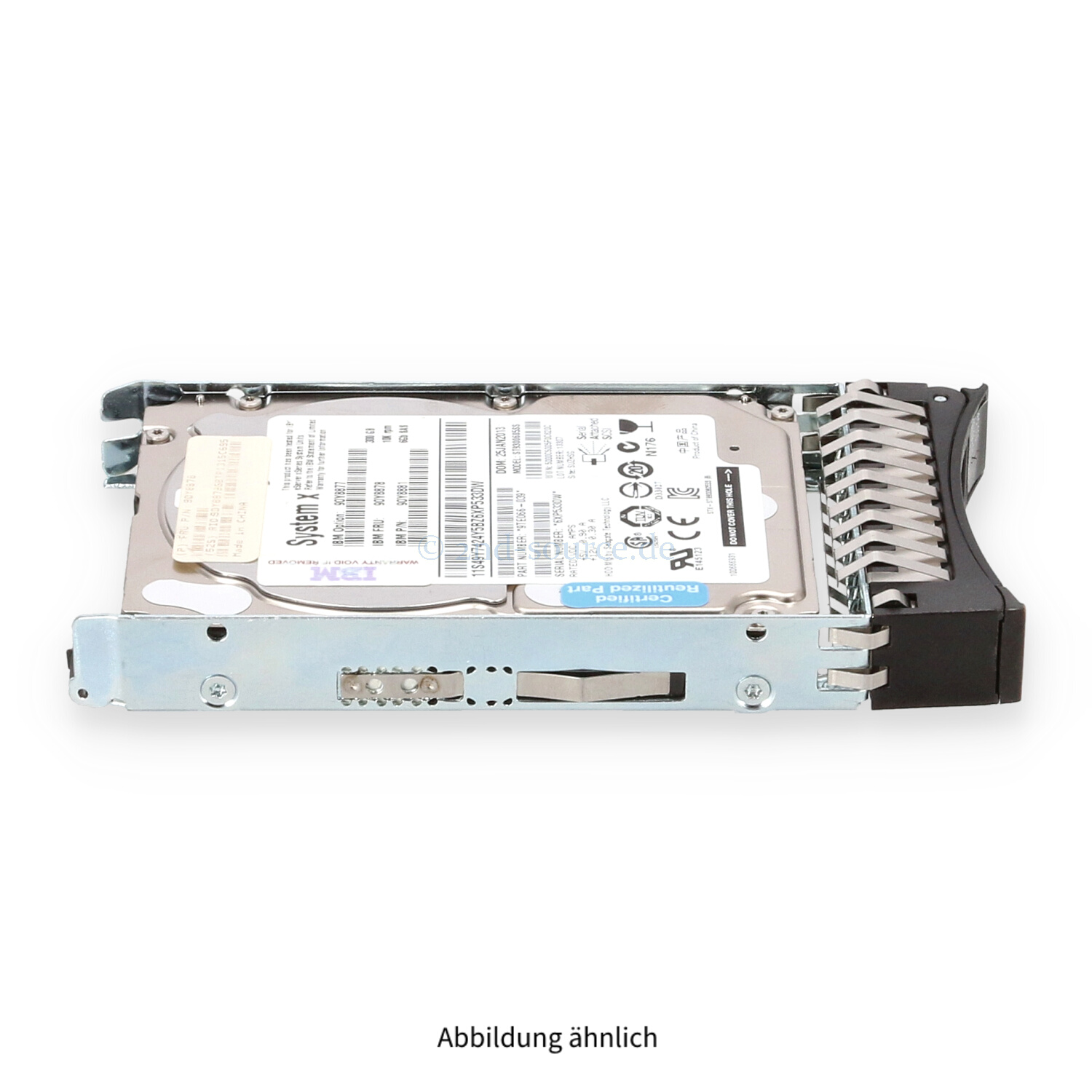 IBM 300GB 10k SAS 6G SFF HotPlug HDD 90Y8877 90Y8878 90Y8881