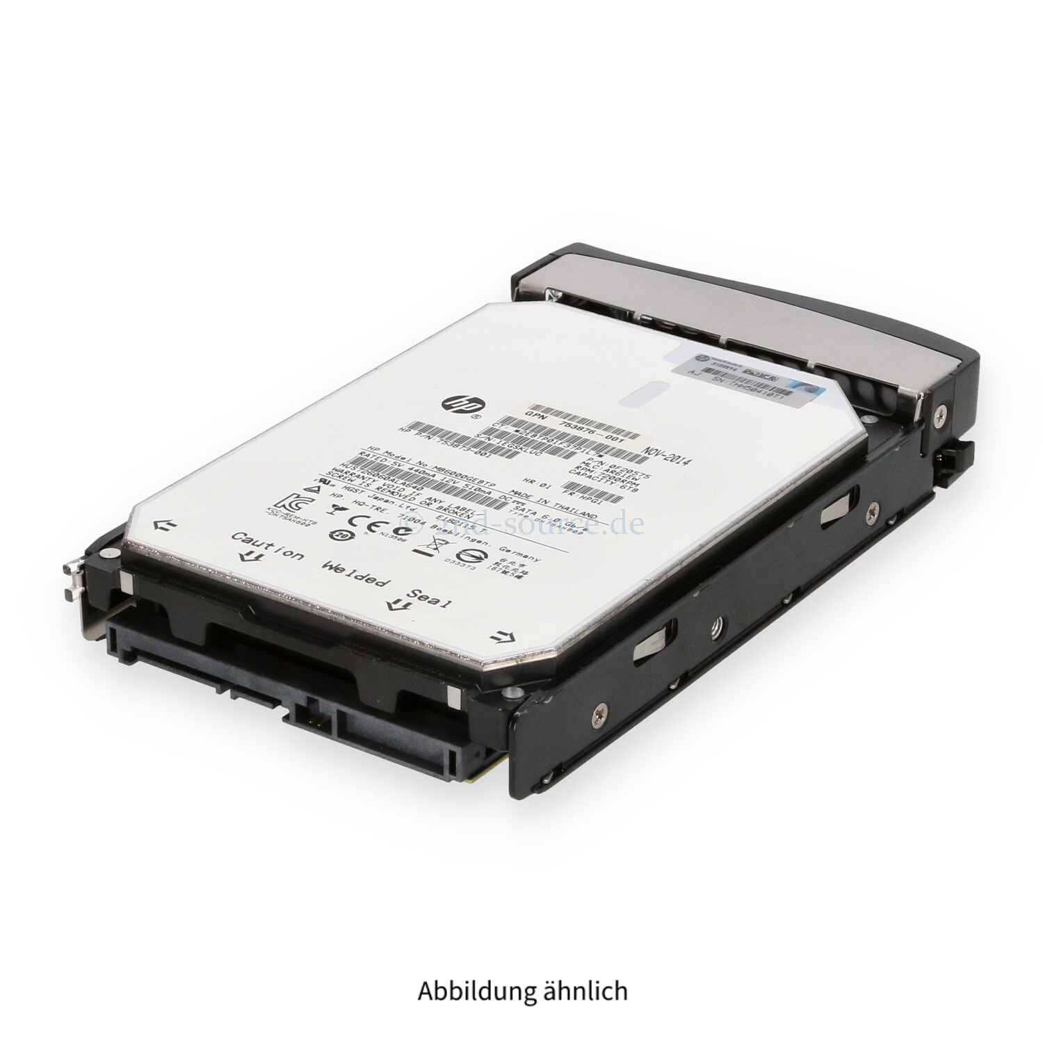 HGST 6TB 7.2k SATA 6G LFF HotPlug HDD kompatibel zu HDD-T6000-HUS726060ALA64 HGST 6TB 7.2k SATA 6G LFF HotPlug HDD kompatibel zu HDD-T6000-HUS726060ALA64