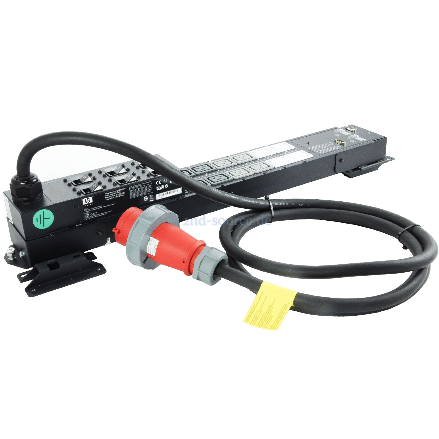 HP 22kVA 32A 380-415V 12x C19 Single Input 3 Phase Monitored PDU AF917A 398923-B31