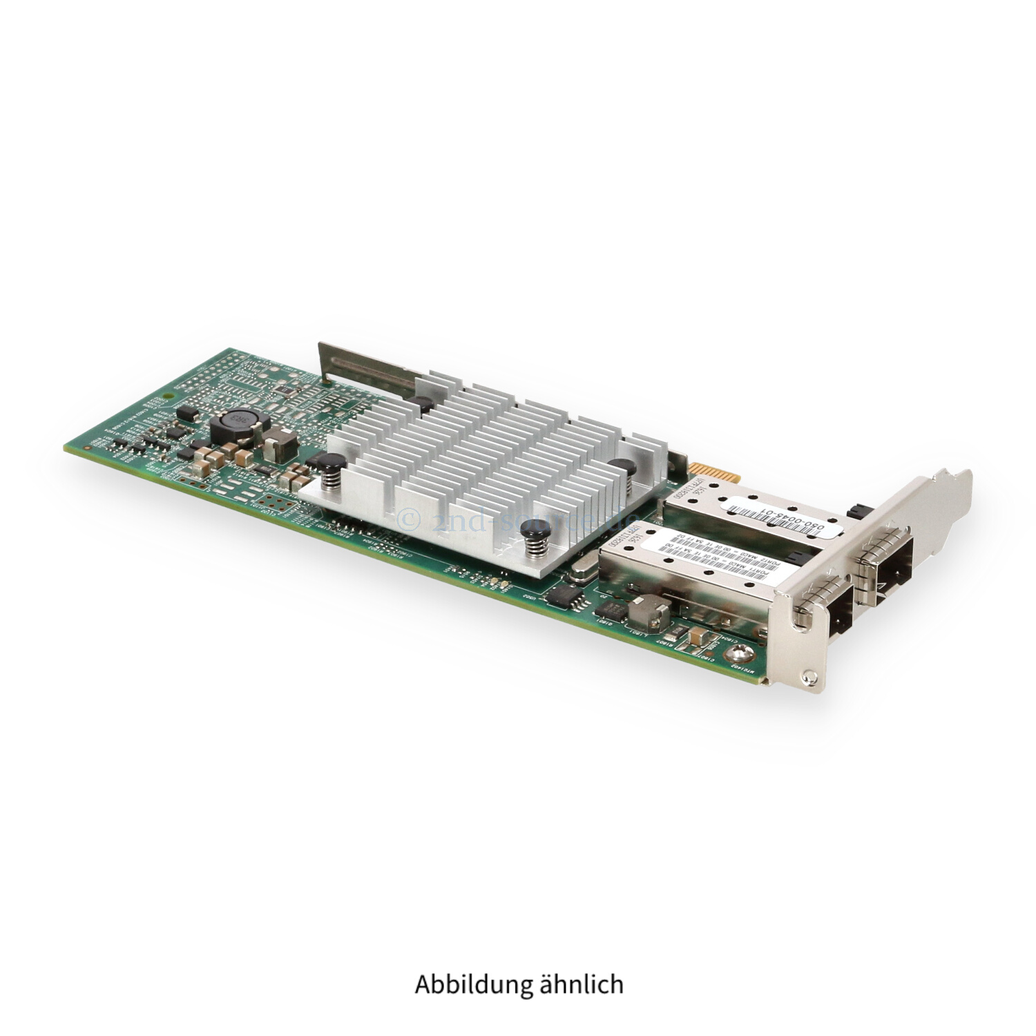 EMC Broadcom 957810A 2x SFP+ 10GbE PCIe x8 Server Ethernet Adapter Low Profile 050-0045-01 BC0210406-01