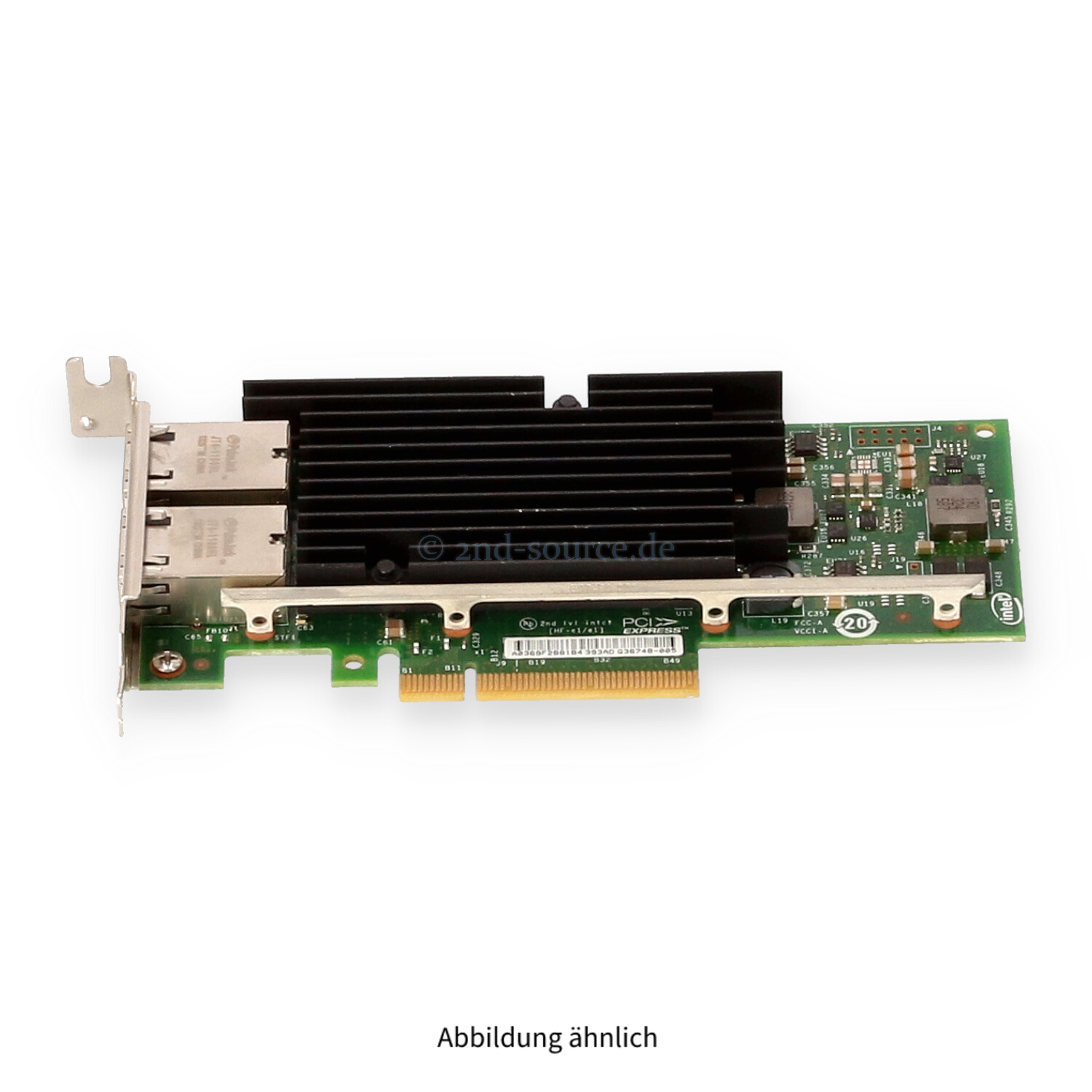Intel X540-T2 2x10GBase-T PCIe Server Ethernet Adapter Low Profile X540T2G1P5