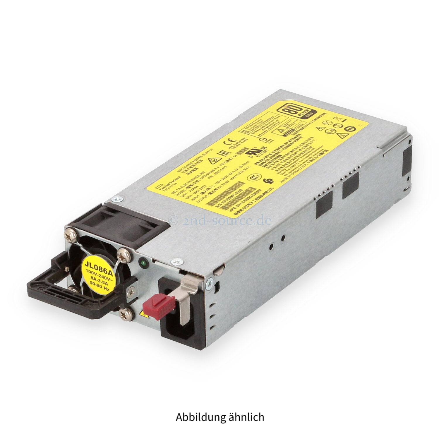 HPE Aruba X372 680W HotPlug Power Supply JL086A JL086A-61002