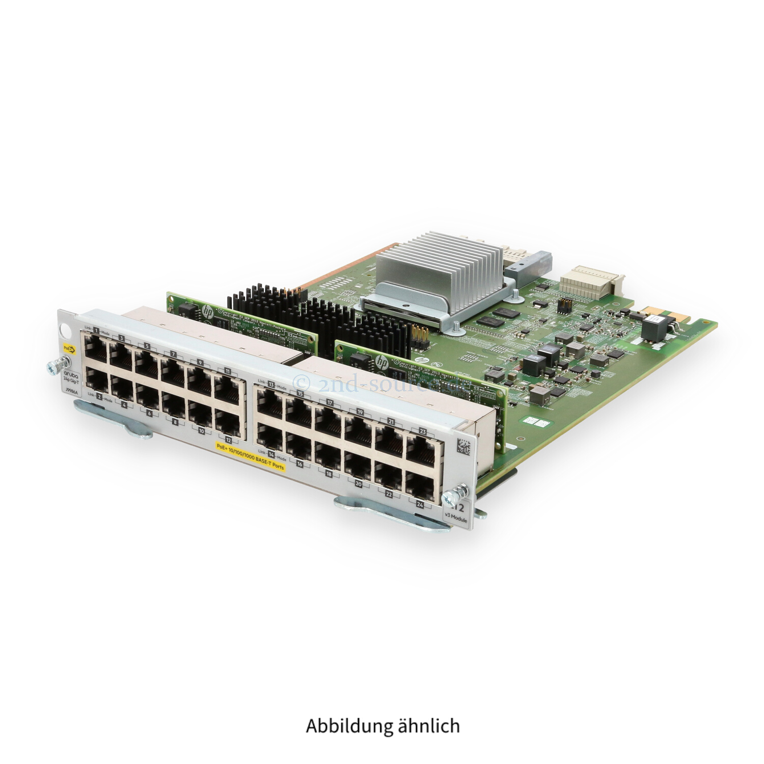 HPE Aruba 24x 1GbE PoE+ v3 zl2 Switch Module J9986A J9986-61001