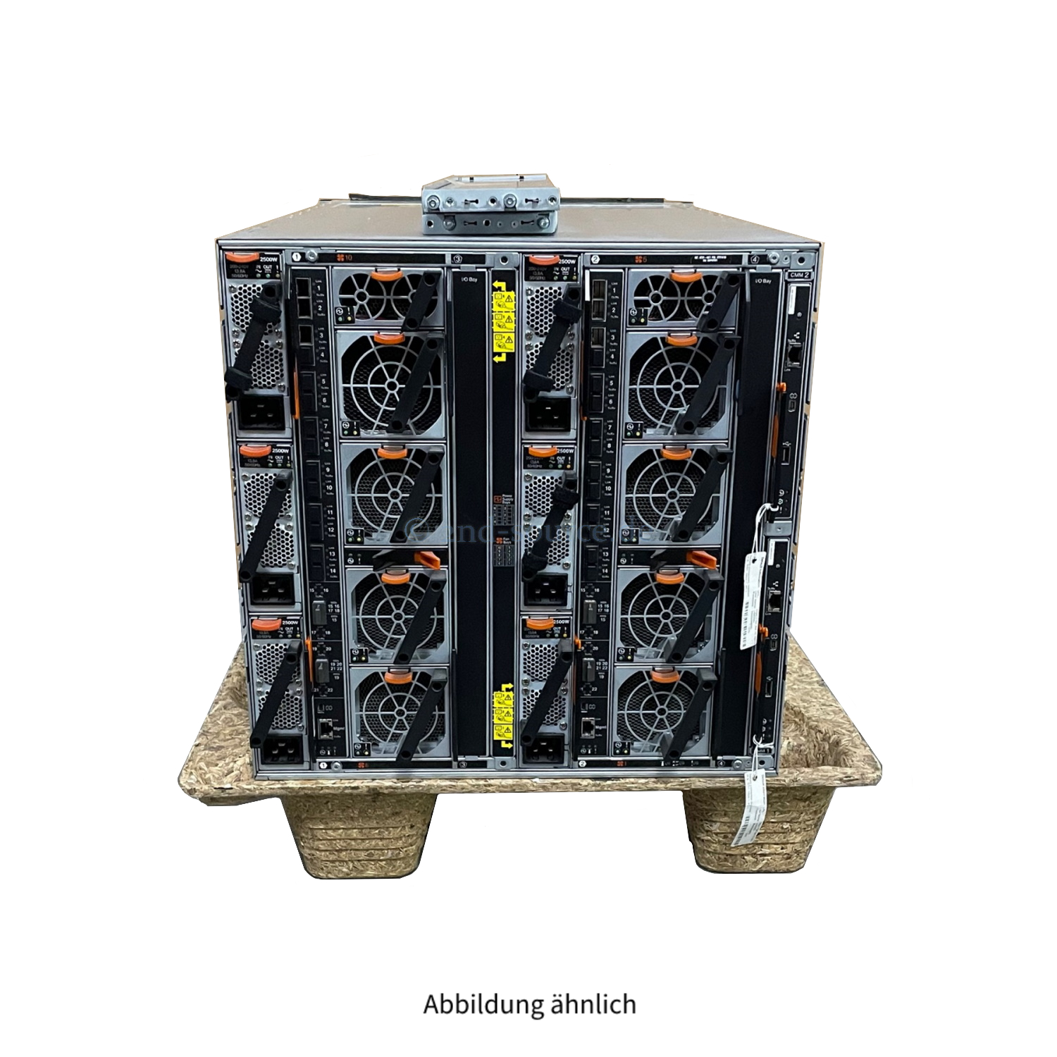 IBM Flex System Bladecenter inkl. 10x Blade mit 88 Cores 0GB 2xCMM 10xFan 6xPSU