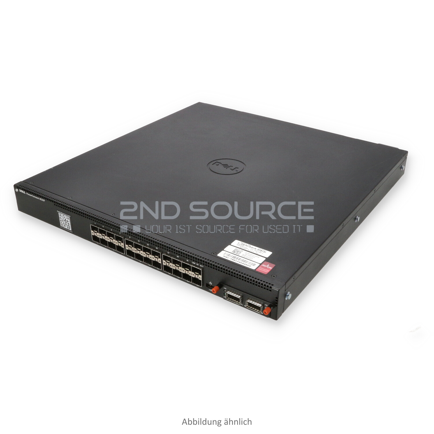 Dell PowerConnect 8132F 24x SFP+ 10GbE 2x QSFP+ 40GbE Managed Switch KWHG3 0KWHG3