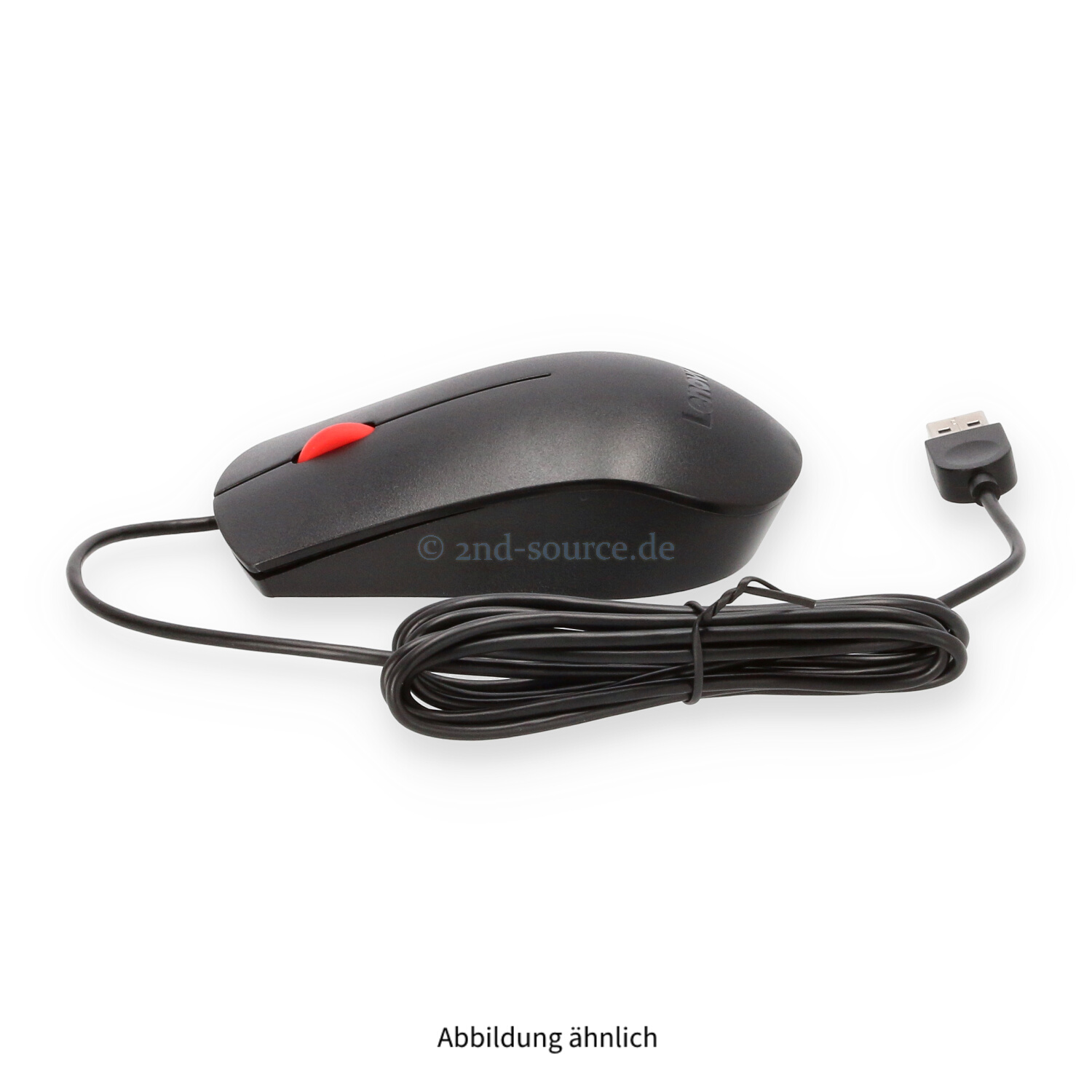 Lenovo Optical USB Mouse 3 Tasten Beidhändig Schwarz 00PH133