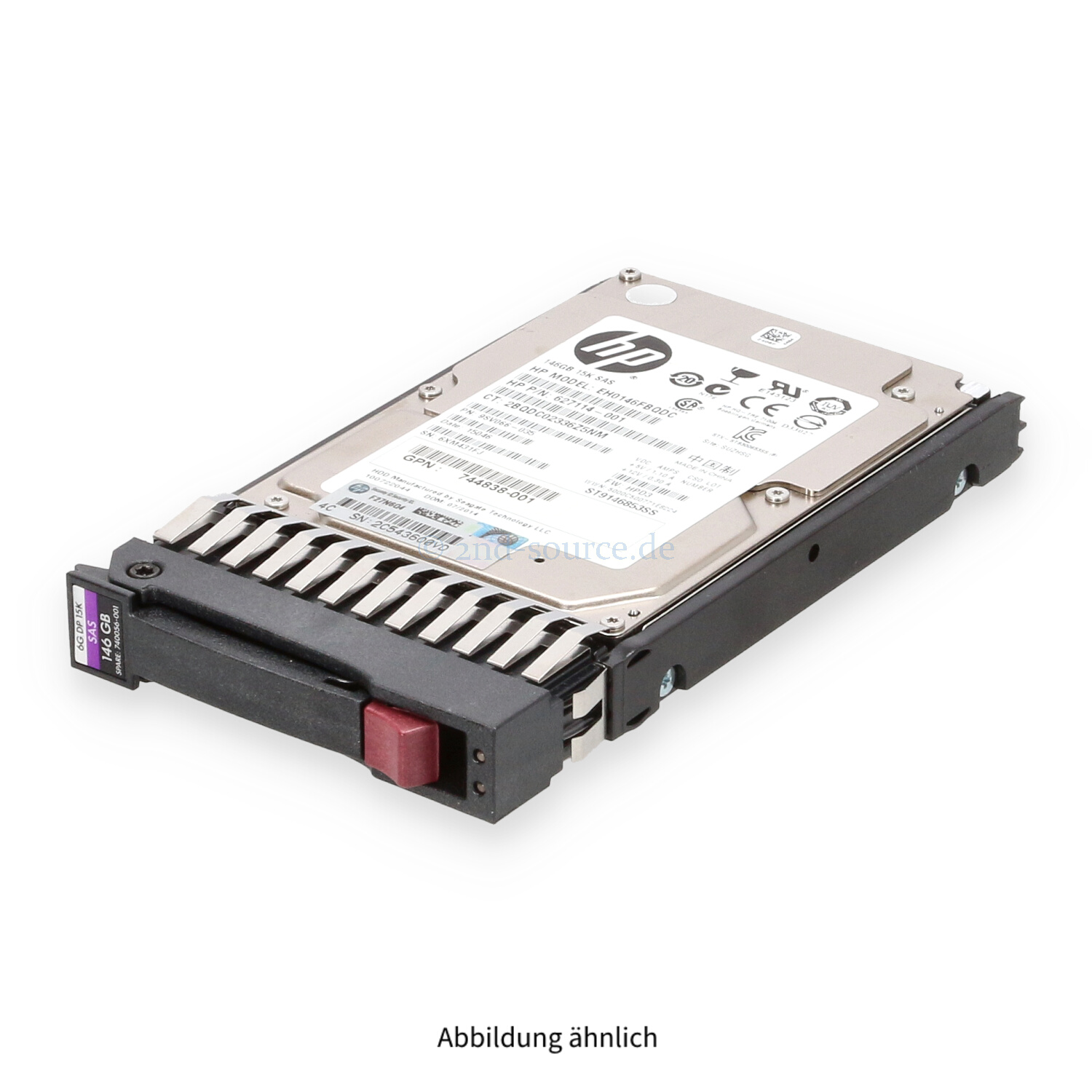 HPE 146GB 15k SAS 6G SFF HotPlug HDD AP877A 512744-001