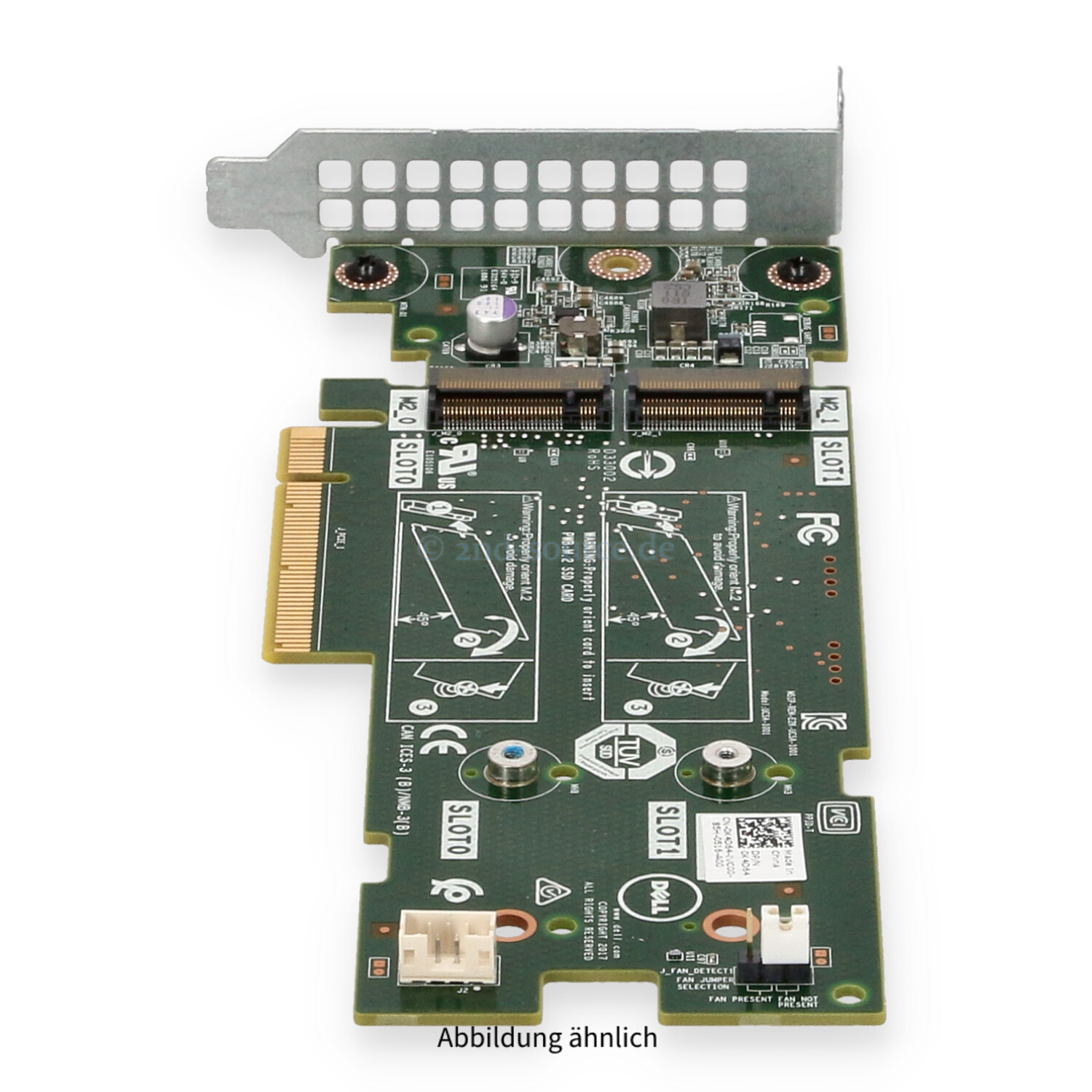 Dell BOSS M.2 Solid State Storage Adapter PCIe Low Profile K4D64 0K4D64