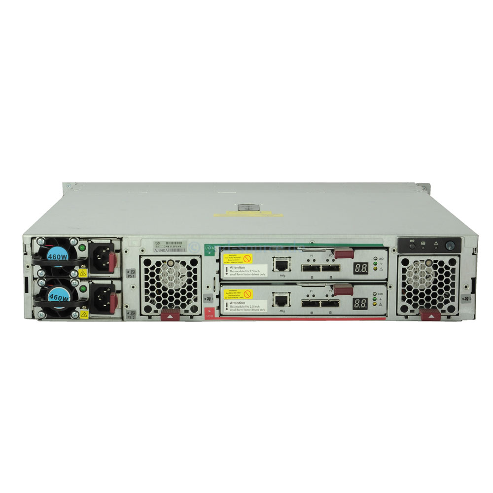 HPE EVA M6625 SAS Drive Enclosure mit 2x 460W P6000 AJ840A AJ941-63002