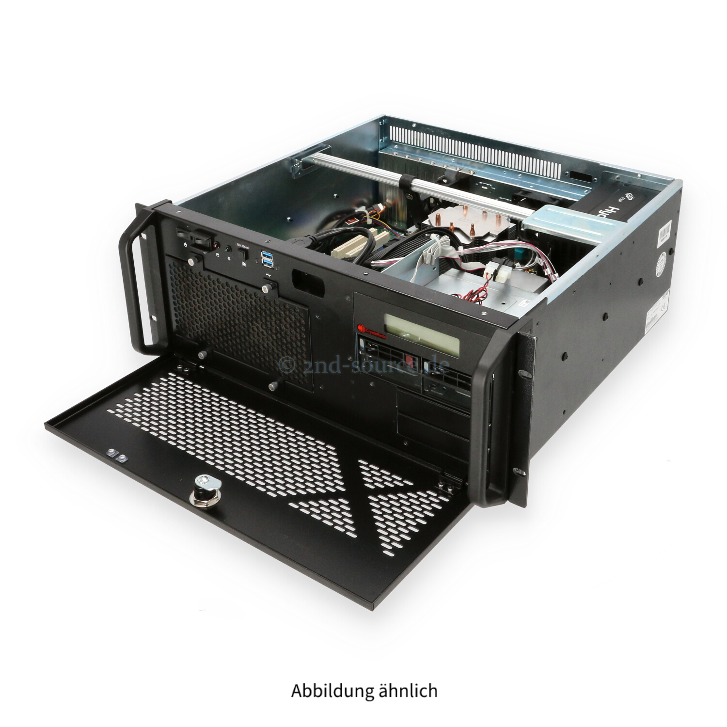 Inter-Tech IPC 4U-C236 4xSFF 1P E3-1275 v5 3.60GHz 4C 32GB RS3DC040 2x 512GB SATA 6G SSD 1x 650W