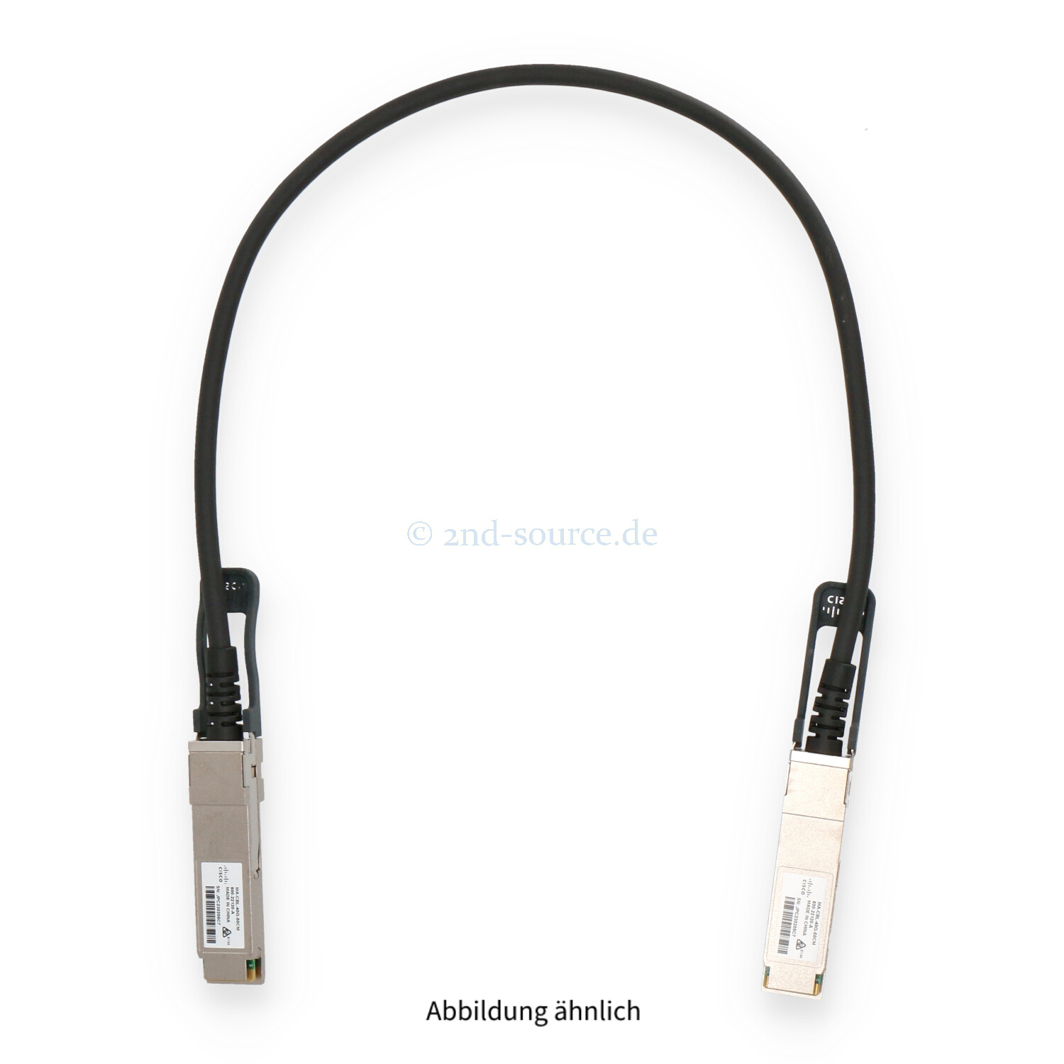 Cisco Meraki 0.50m QSFP to QSFP 40GbE Direct Attach Cable MS350 MA-CBL-40G-50CM 600-22120