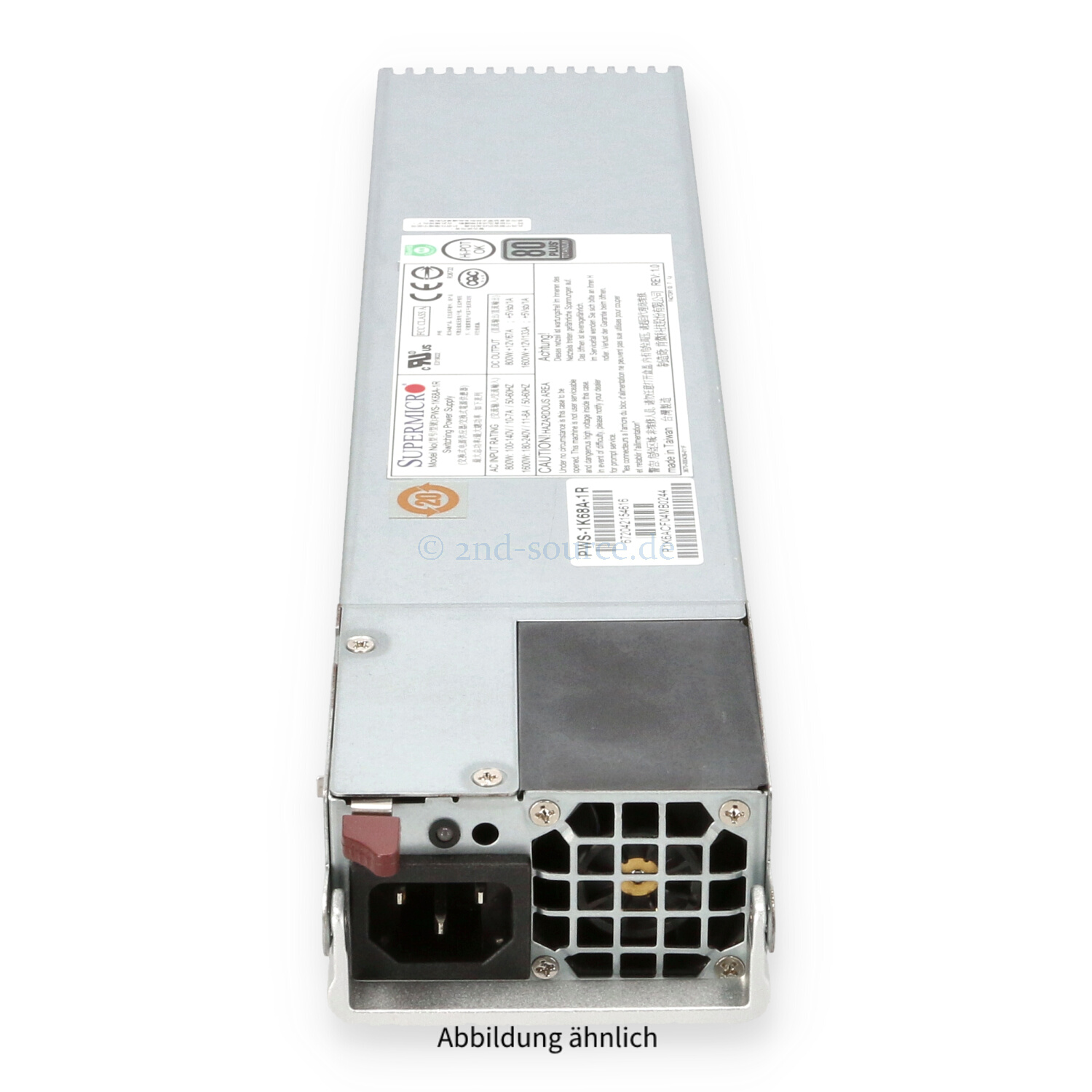 Supermicro 1600W HotPlug Power Supply PWS-1K68A-1R