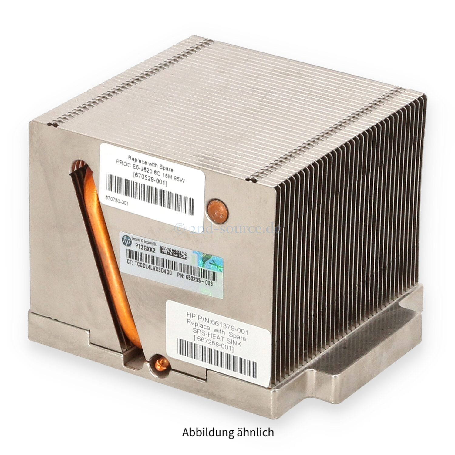 HPE Heatsink ML350p G8 667268-001 HPE Heatsink ML350p G8 667268-001
