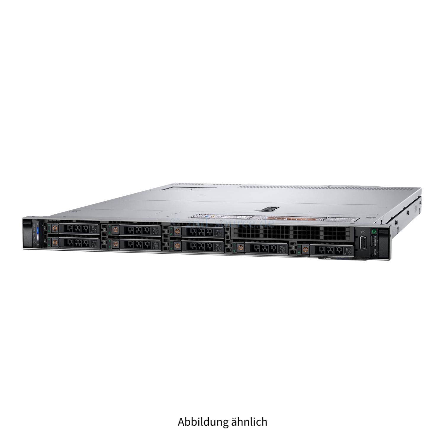 Dell R450 8xSFF 1P Silver 4309Y 2.80GHz 8C 64GB H355 2x 480GB SATA 6G SSD 5720 1x 800W Next Business Day - Mai 2026 Dell R450 8xSFF 1P Silver 4309Y 2.80GHz 8C 64GB H355 2x 480GB SATA 6G SSD 5720 1x 800W Next Business Day - Mai 2026