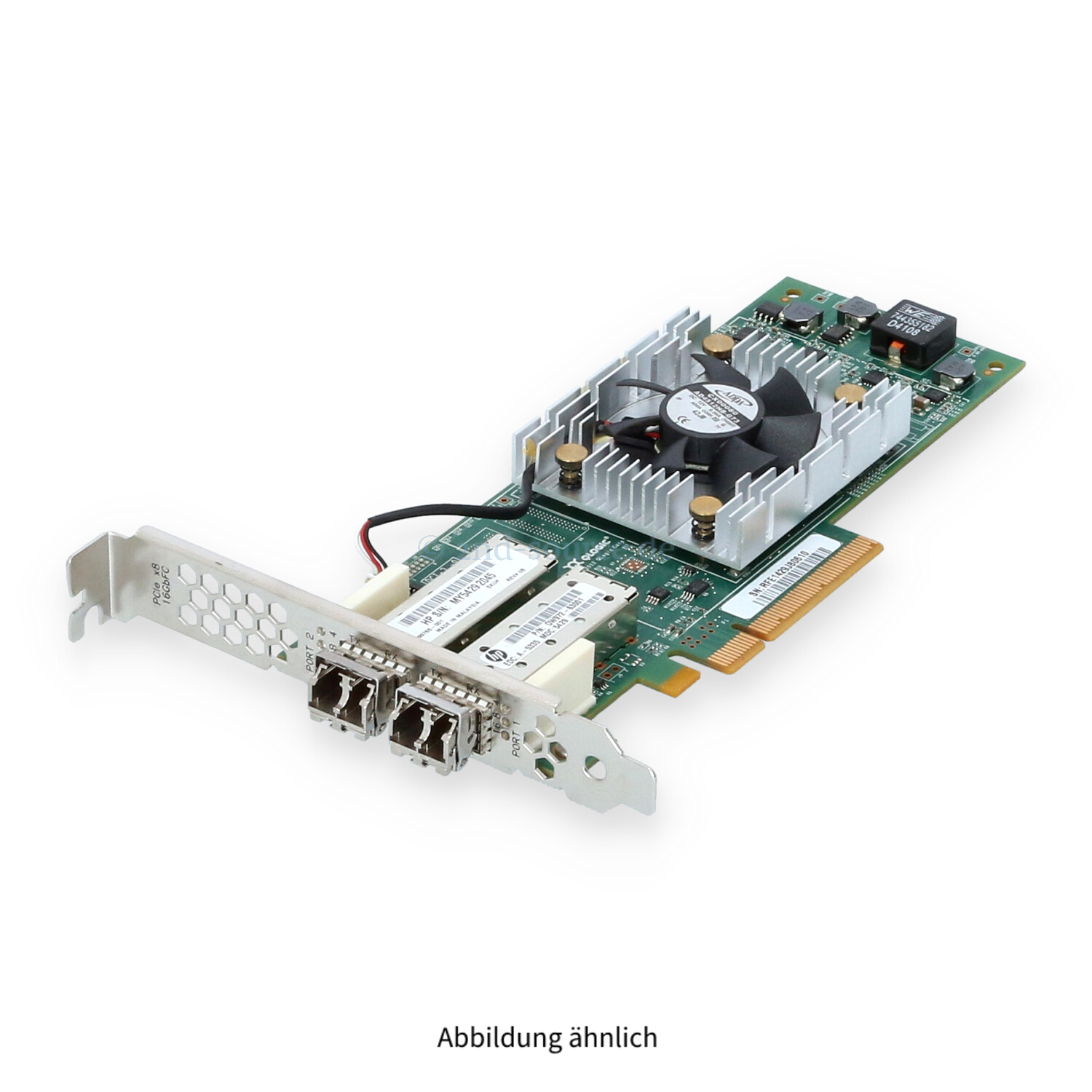 HPE SN1000Q 2x 16GB SFP Fibre Channel PCIe HBA High Profile QW972A 699765-001