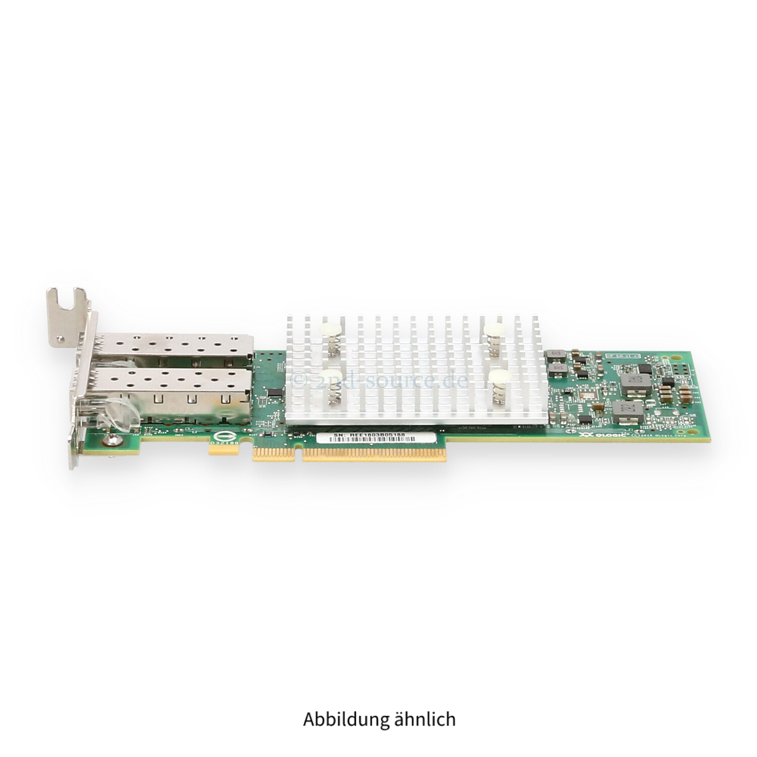 Dell QLogic FastLinQ 41112 2x10GBase SFP+ PCIe Server Ethernet Adapter Low Profile 807N9 0807N9