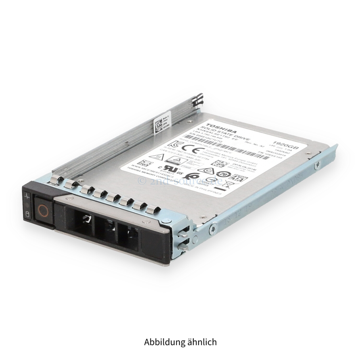 Dell 1.92TB SATA 6G SFF Read Intensive HotPlug SSD KJR1M 0KJR1M Dell 1.92TB SATA 6G SFF Read Intensive HotPlug SSD KJR1M 0KJR1M