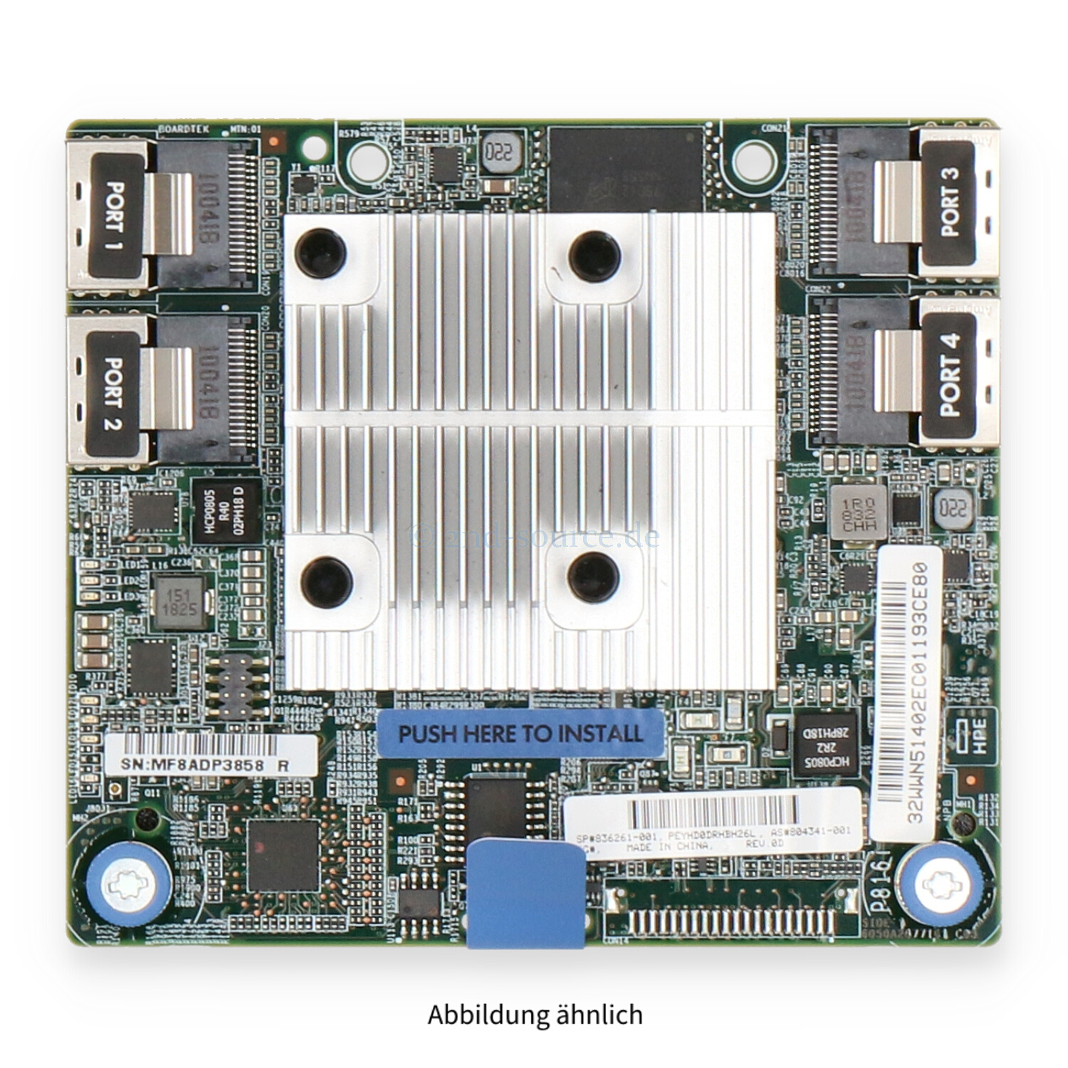 HPE Smart Array P816i-a SR G10 12G SAS RAID Controller 804338-B21 HPE Smart Array P816i-a SR G10 12G SAS RAID Controller 804338-B21