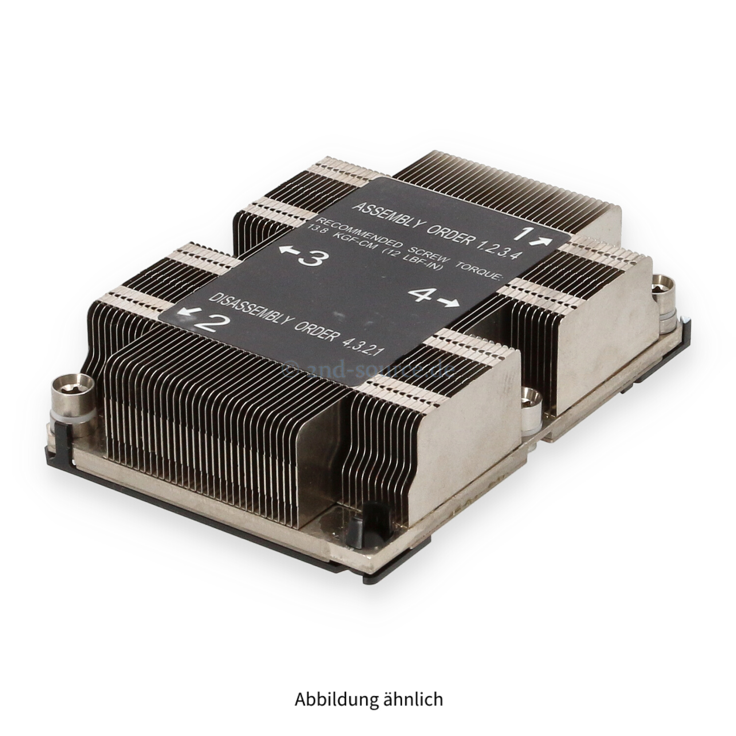 Supermicro Passive Heatsink 1U LGA3647 up to 205W X11 SNK-P0067PS Supermicro Passive Heatsink 1U LGA3647 up to 205W X11 SNK-P0067PS