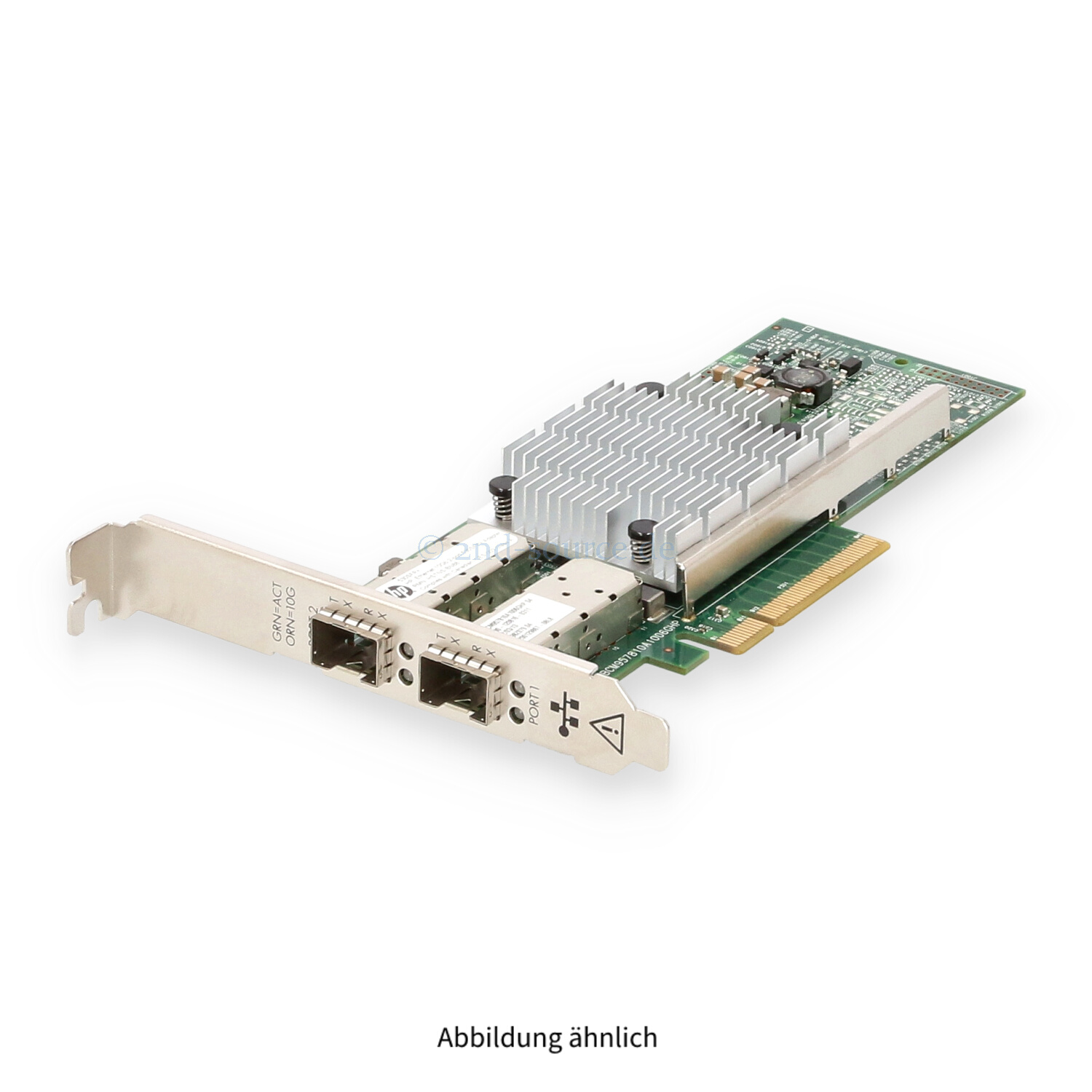 HPE 530SFP+ 2x SFP+ 10GbE PCIe Server Ethernet Adapter High Profile 652503-B21 656244-001 HPE 530SFP+ 2x SFP+ 10GbE PCIe Server Ethernet Adapter High Profile 652503-B21 656244-001