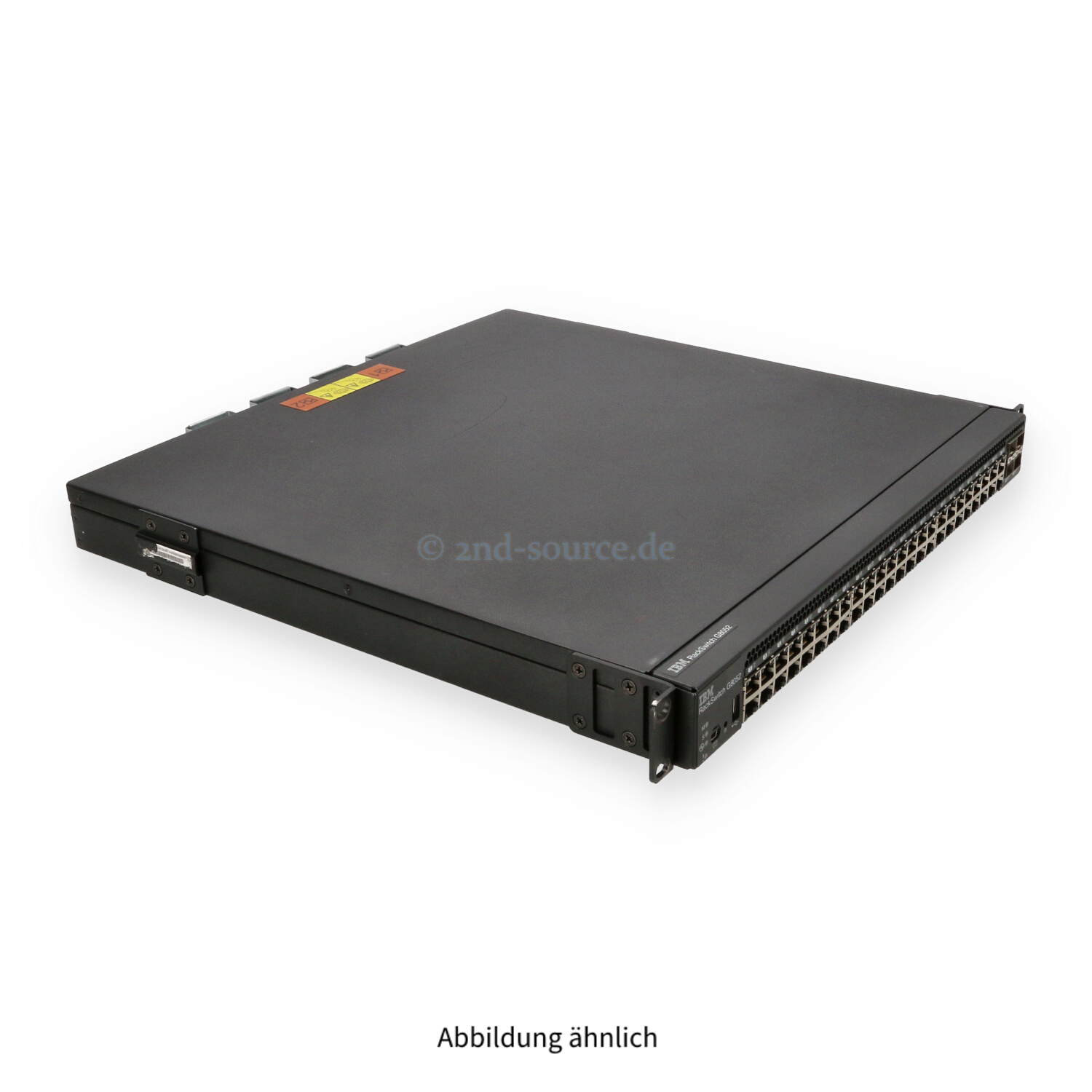 IBM RackSwitch G8052 48x 1000Base-T 4x SFP+ 10G 2x 450W F-to-R Switch 49Y7922