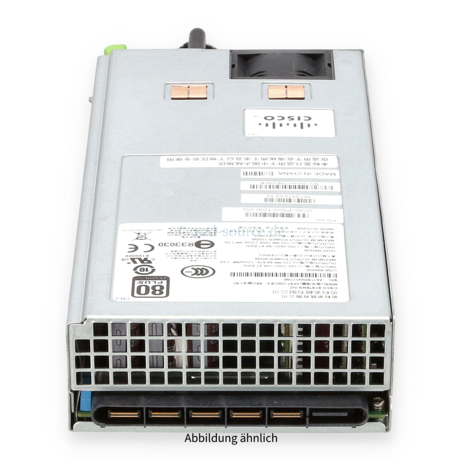 Cisco 1200W UCS Hot Plug Power Supply UCSC-PSU2-1200