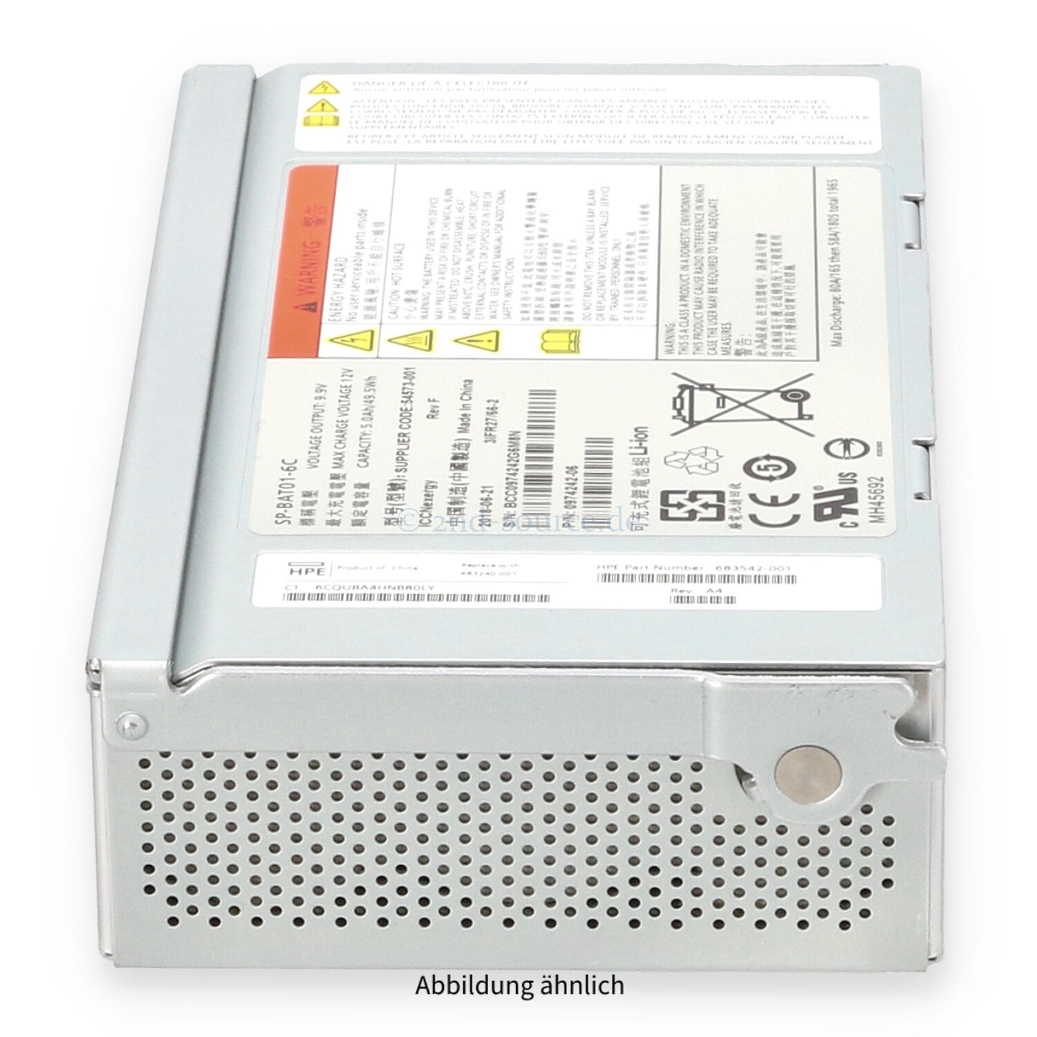 HPE 3PAR Battery Module 683240-001 683242-001 HPE 3PAR Battery Module 683240-001 683242-001