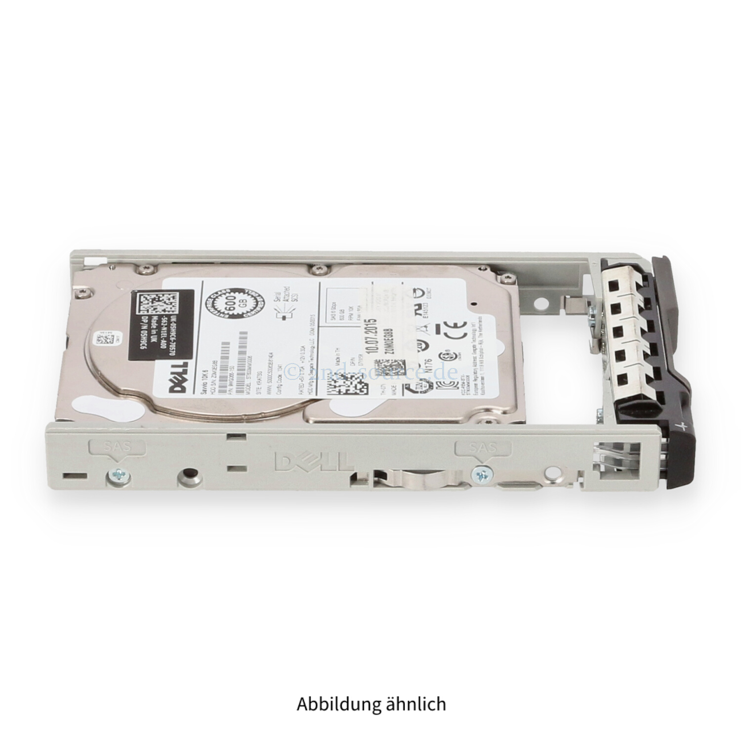 Dell 600GB 10k SAS 6G SFF HotPlug HDD 7YX58 07YX58